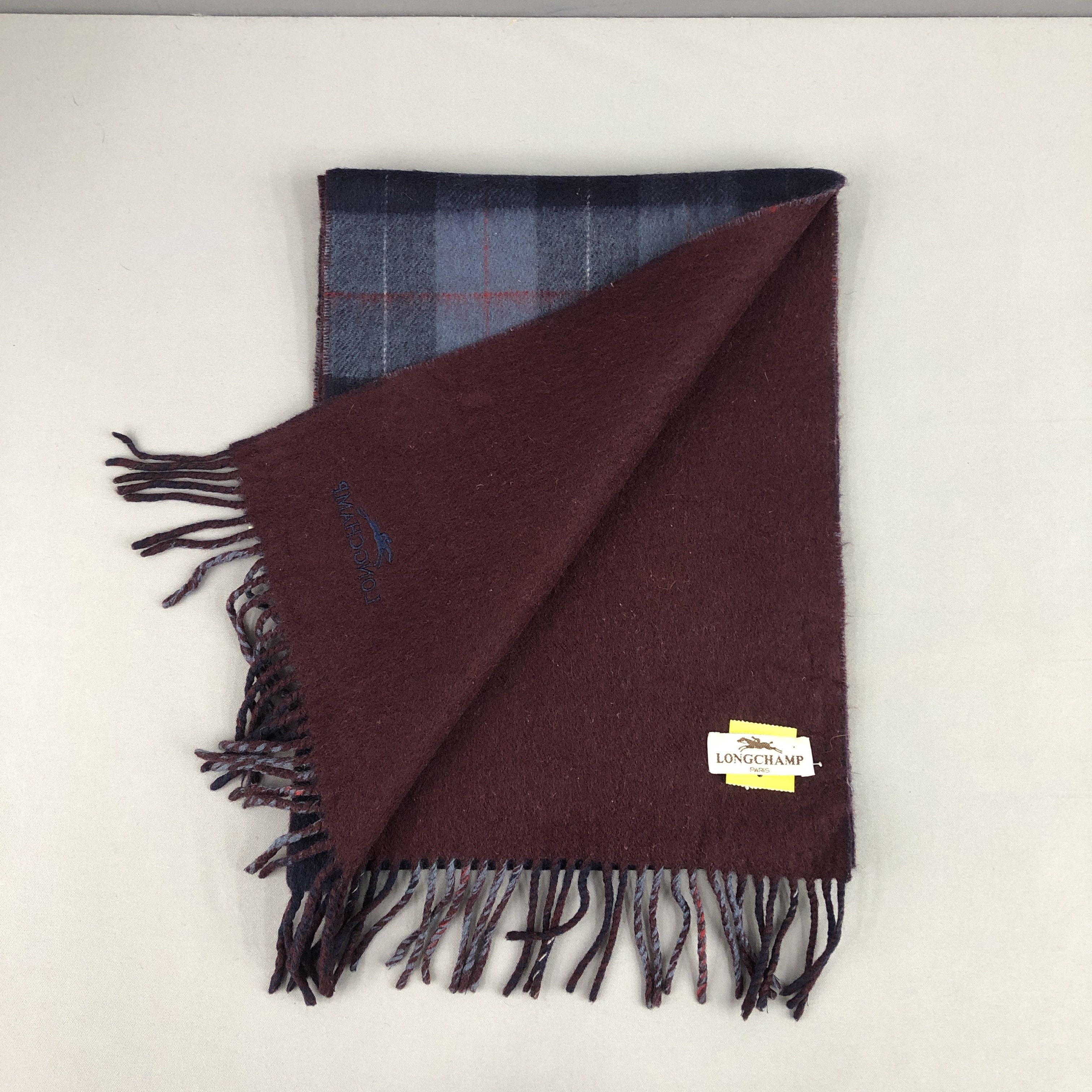 Longchamp Vintage Longchamp Scarf / Muffler / Neckwear Size ONE SIZE - 5 Thumbnail