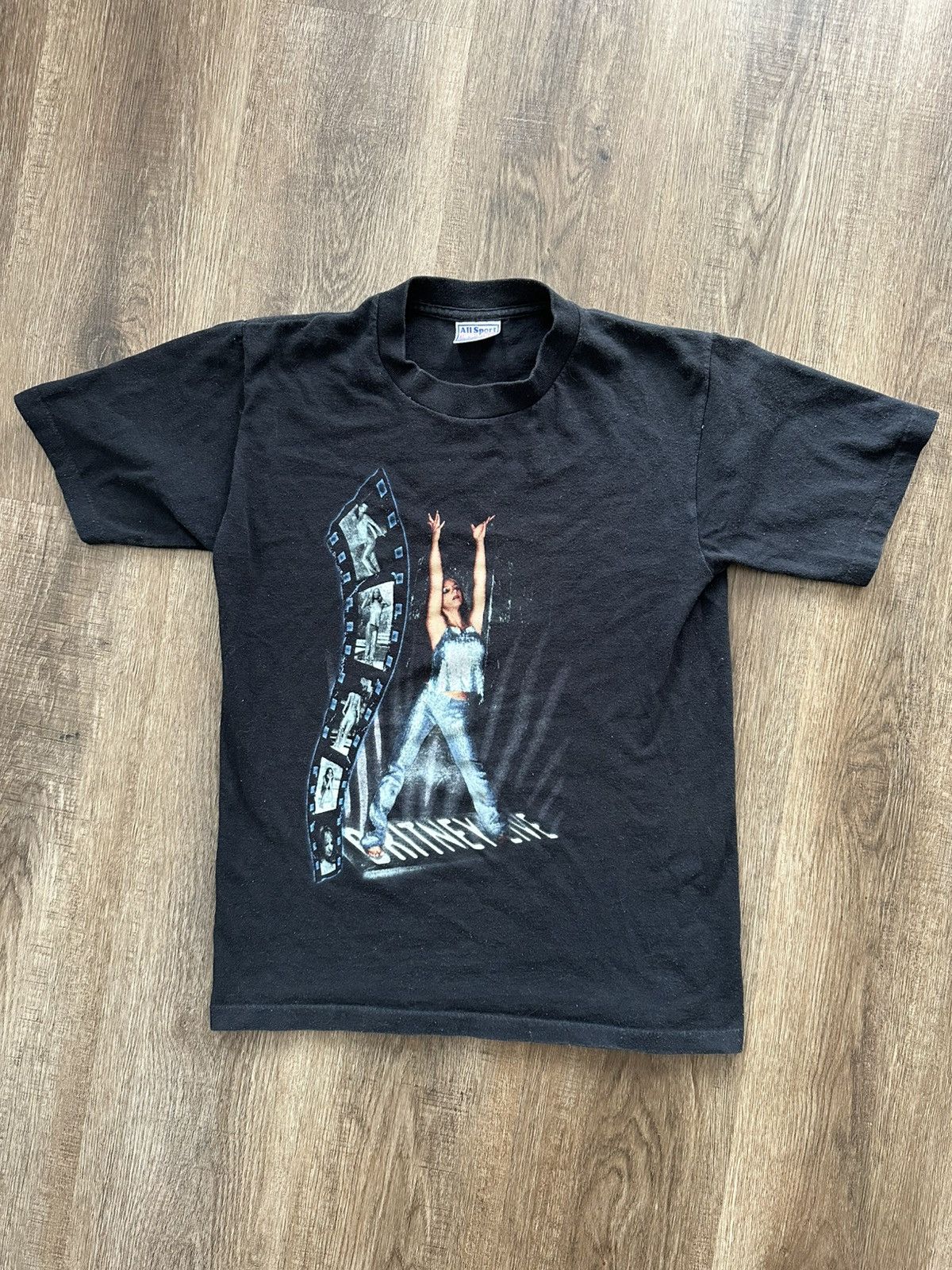 All Sport × Band Tees × Vintage Vintage 2000 Britney Tour Shirt Size US S / EU 44-46 / 1 - 1 Thumbnail