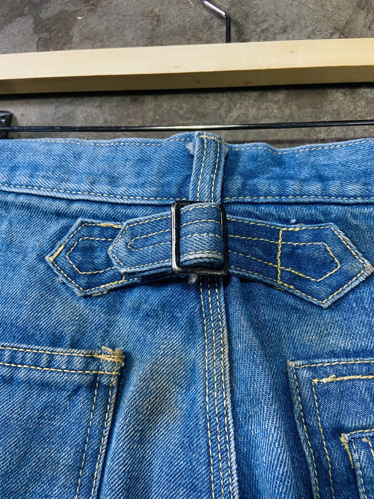 Jean Vintage Blue Way Jeans (Zip Talon) Size US 31 - 12 Thumbnail