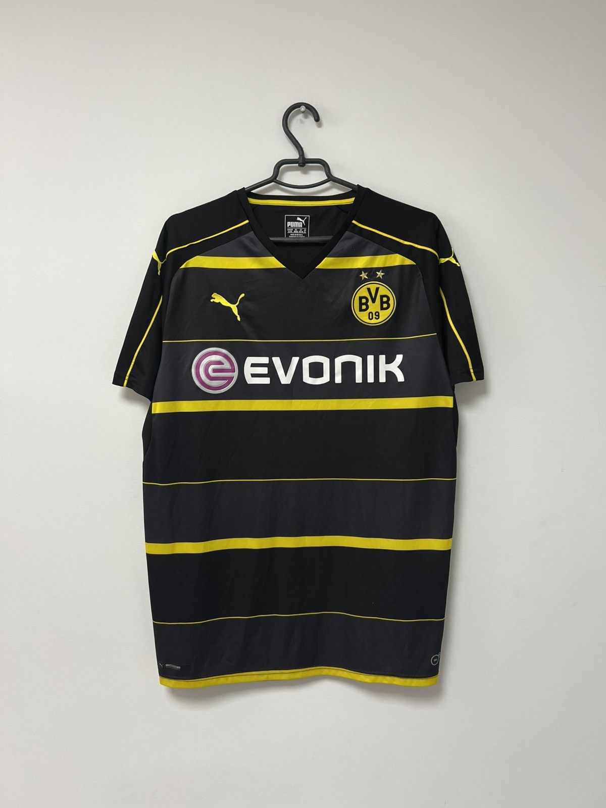 Puma × Vintage Vintage Borussia Dortmund 2016/17 BVB Jersey Puma Shirt XL Size US XL / EU 56 / 4 - 4 Thumbnail