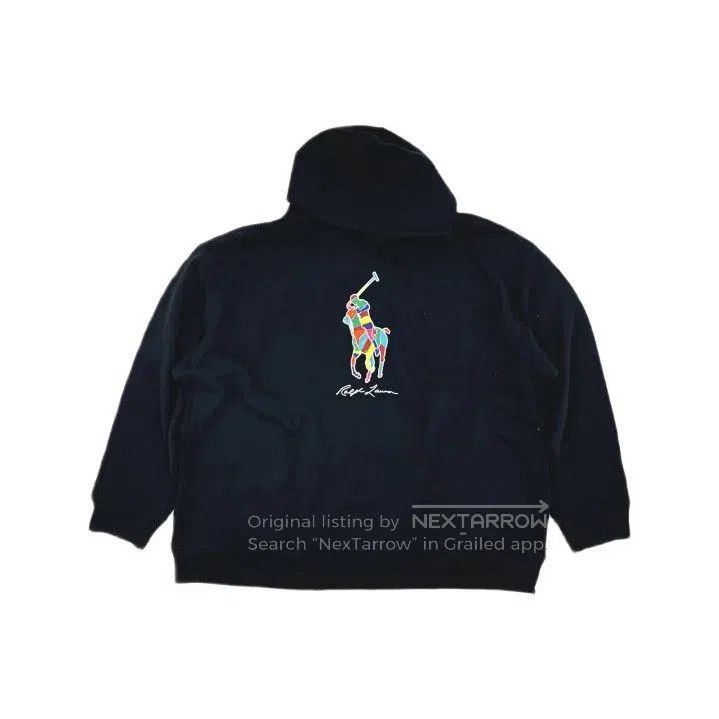 Polo Ralph Lauren Polo Ralph Lauren Printed Logo Hooded Sweatshirt. Size US XL / EU 56 / 4 - 2 Thumbnail