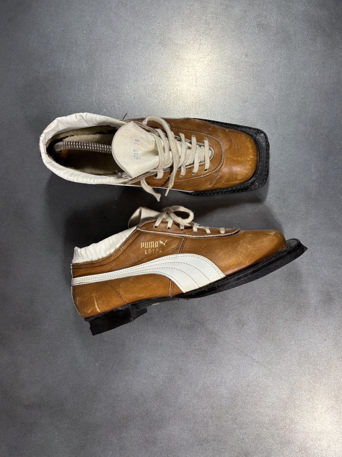 Puma 1970s Puma Loipe Boots Cross Country Ski Vintage Leather Size US 9 / IT 39 - 2 Thumbnail