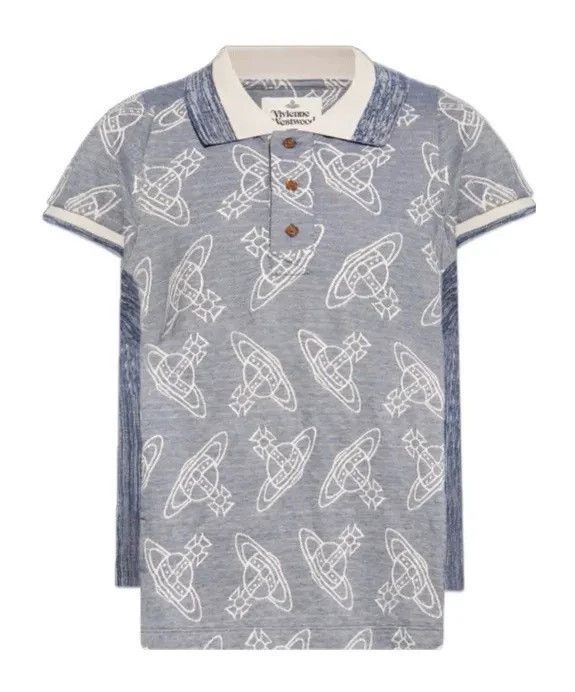 vivienne westwood Saturn cotton Polo shirt