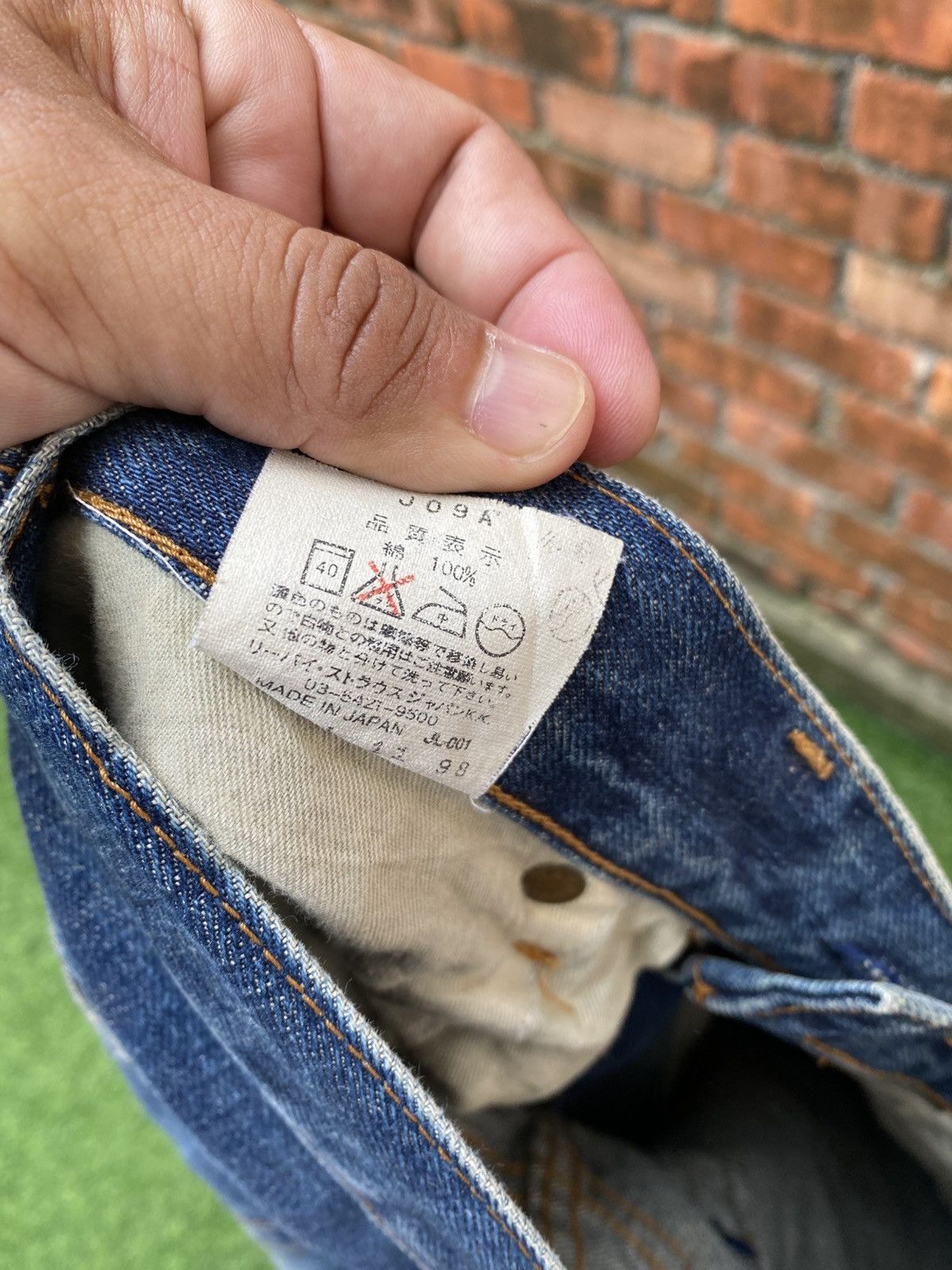 Levi's Vintage Clothing W30x32 Vintage levi's 502 redline big E denime Size US 30 / EU 46 - 8 Thumbnail