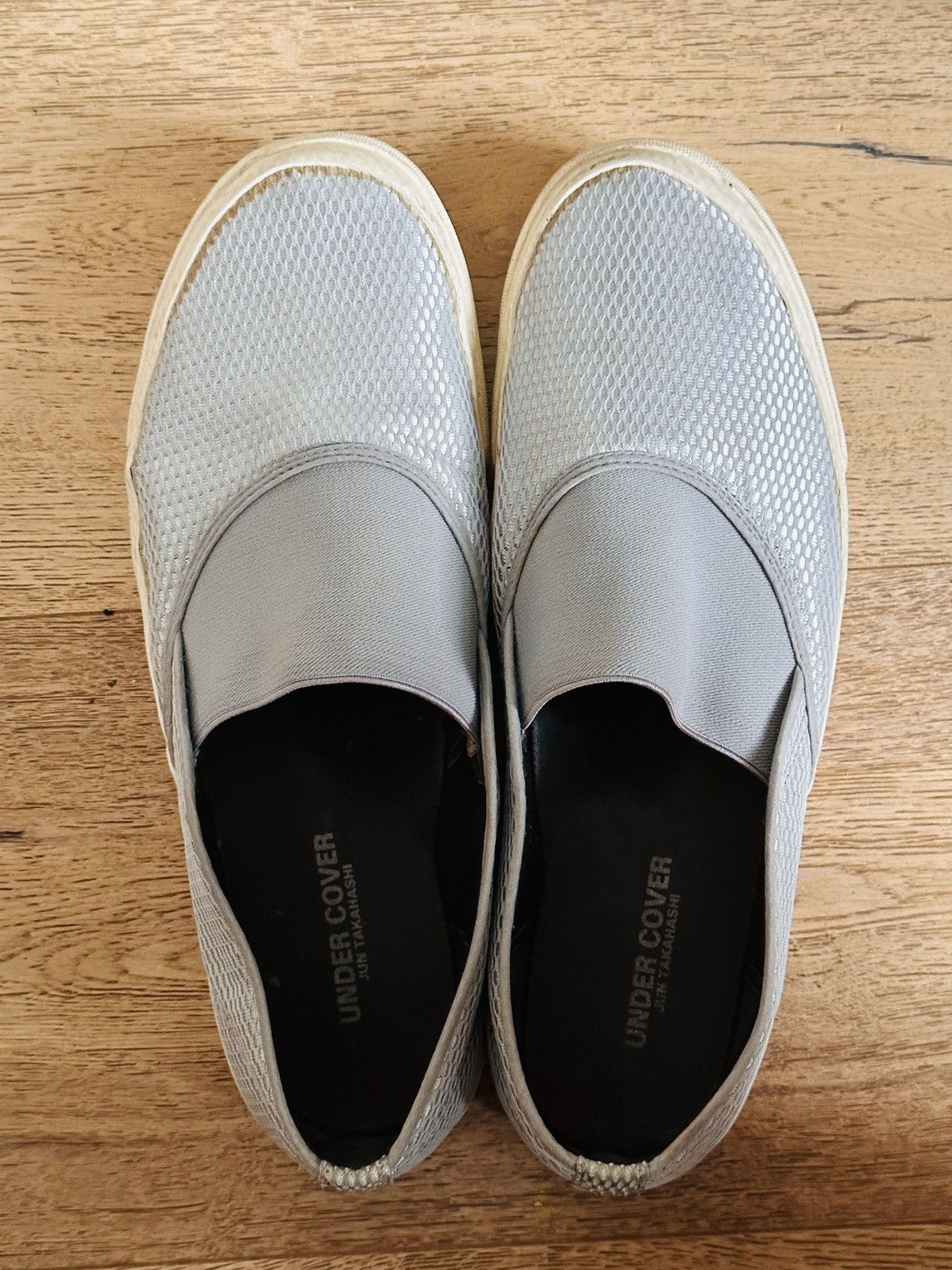 Undercover Undercover Silver Slip On Trainers - Size UK 9 US 10 Size US 9.5 / EU 42-43 - 1 Thumbnail