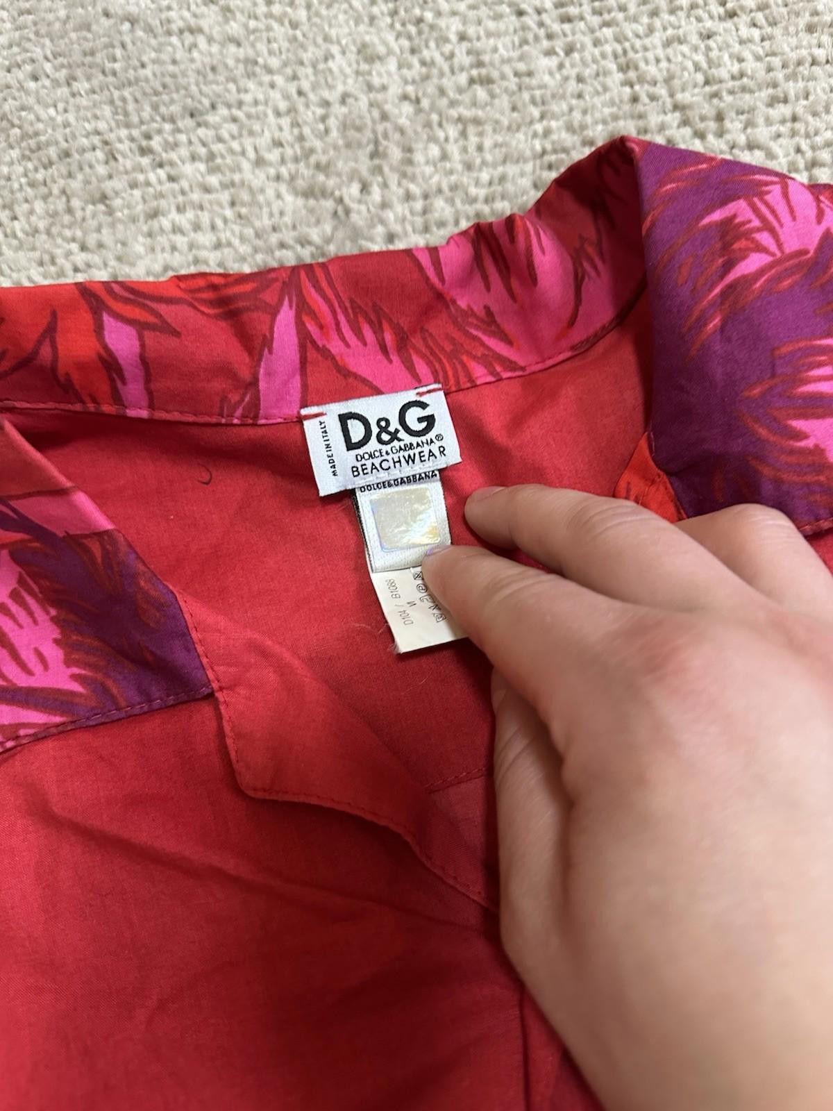 Dolce & Gabbana dolce gabbana men Beach Shirt Sz m-L Size US M / EU 48-50 / 2 - 7 Thumbnail