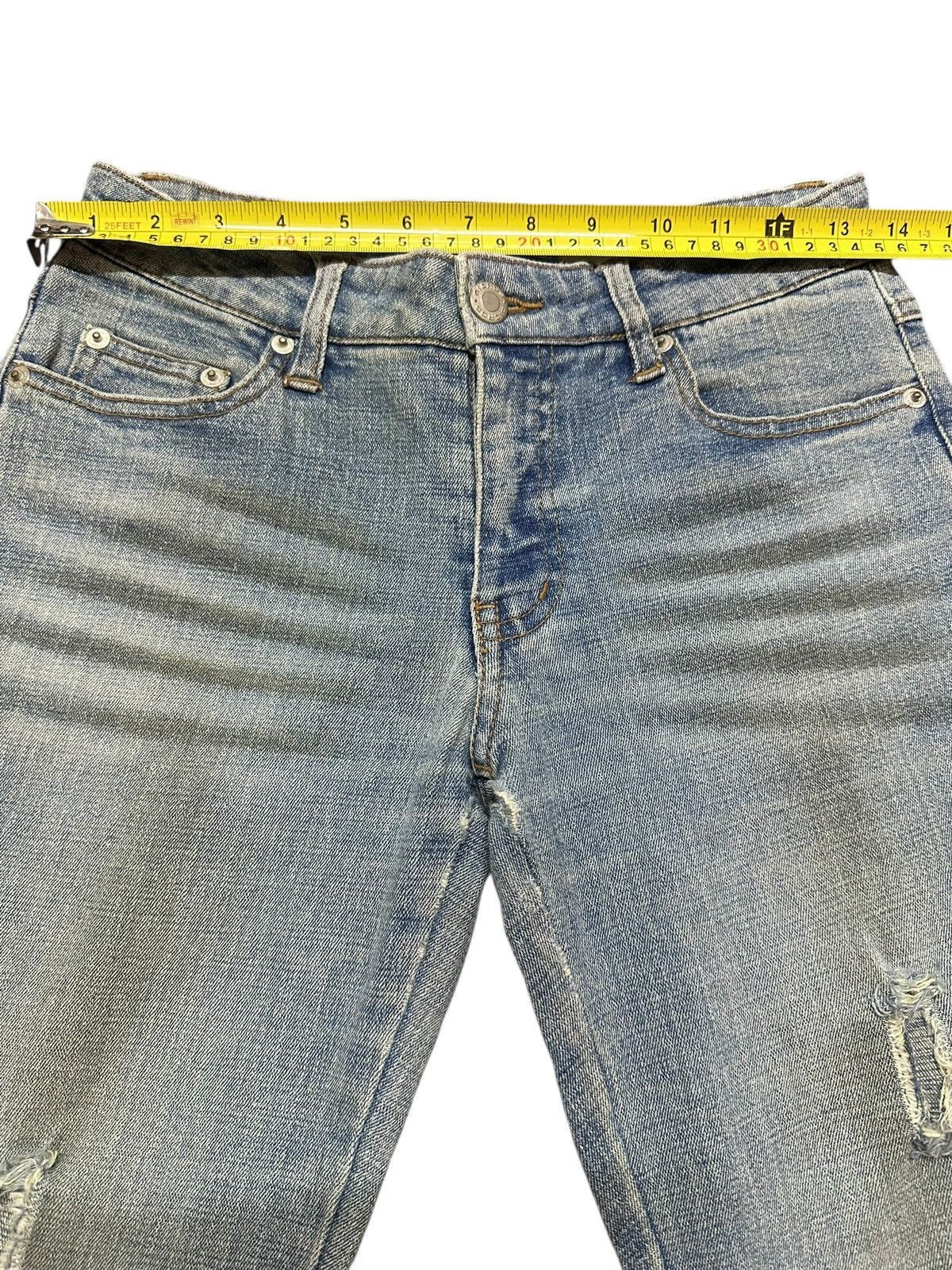 Edwin × Japanese Brand Vintage Edwin Something With WideLeg Bootcut Style Faded Size US 28 / EU 44 - 15 Thumbnail