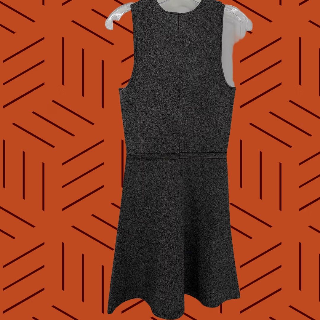 Theory Pre-Owned Theory Grey Knee Length Sleeveless Dress Small Size S / US 4 / IT 40 - 1 Thumbnail