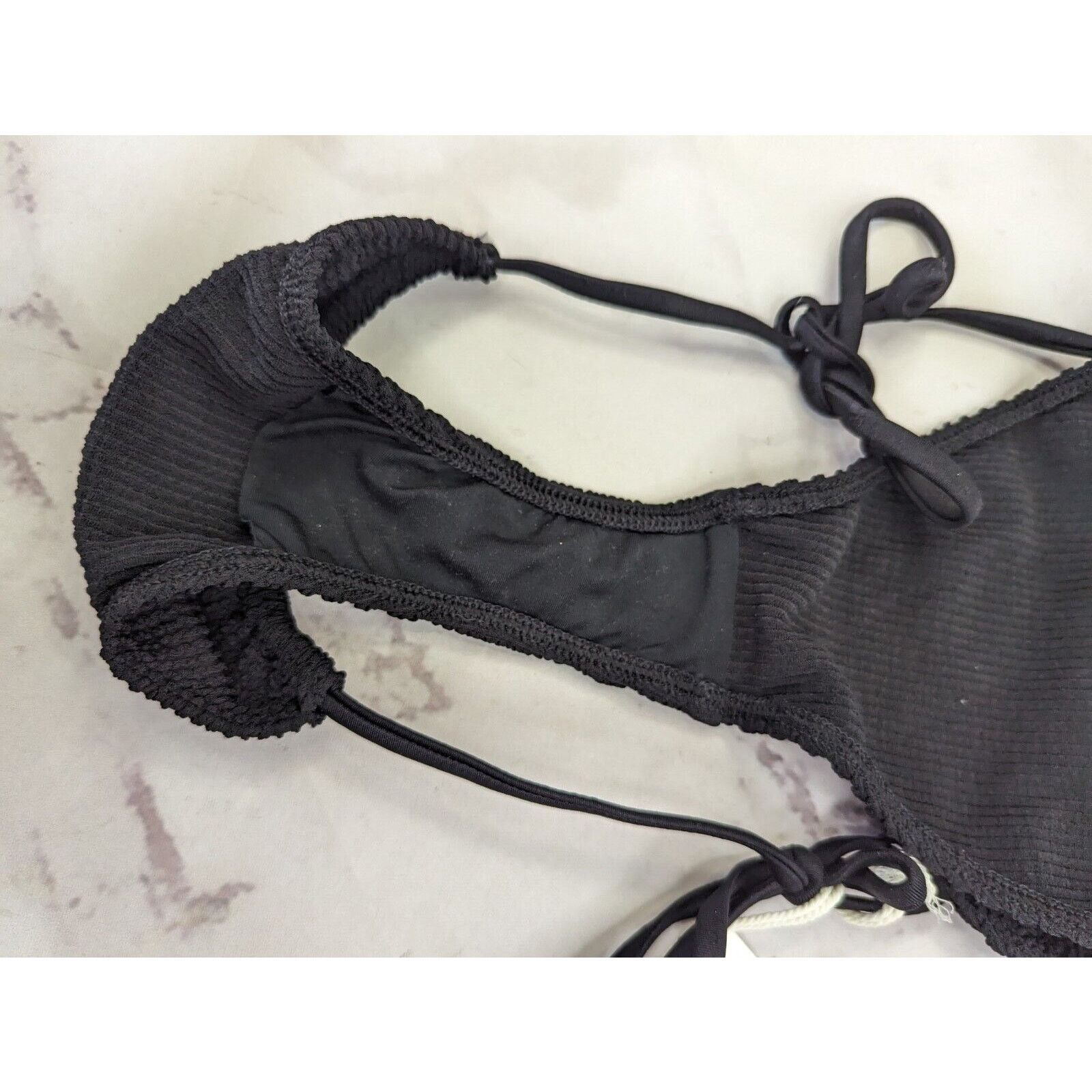 Good American Good American Swim Bottom Women 1 2 S M Black Ties Bikini Size S / US 4 / IT 40 - 9 Thumbnail