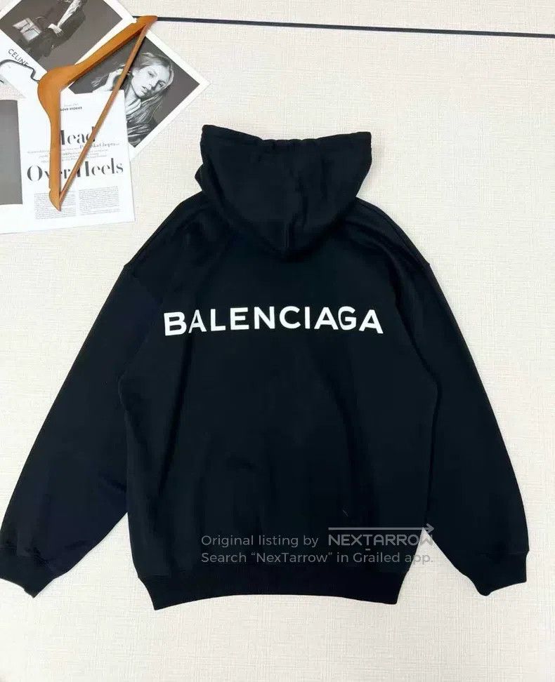 Balenciaga Balenciaga Logo Letter Sweatshirt Size US L / EU 52-54 / 3 - 3 Thumbnail