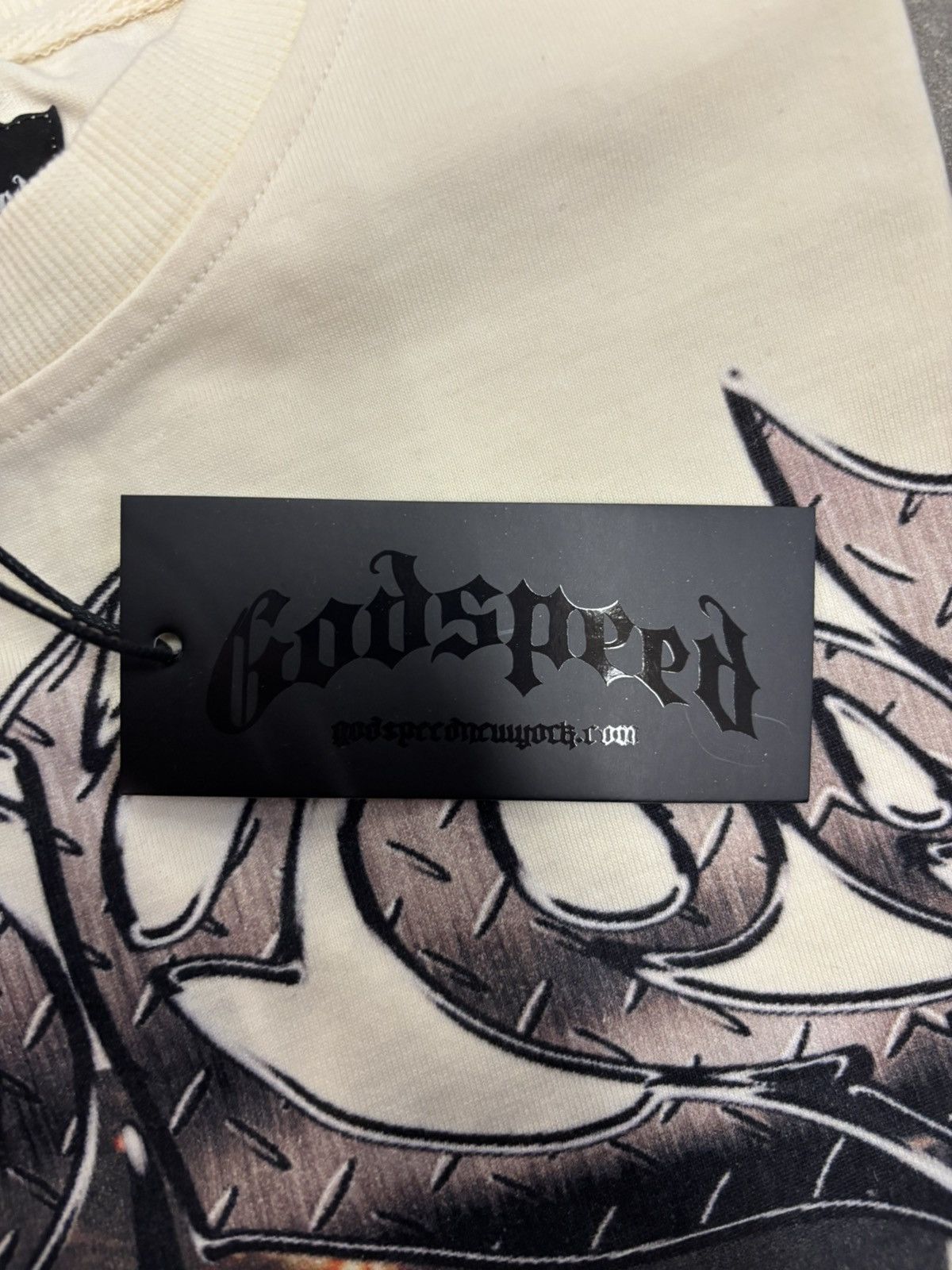 Godspeed Godspeed Under Construction Thermal Tee, Bone Size US XS / EU 42 / 0 - 9 Thumbnail