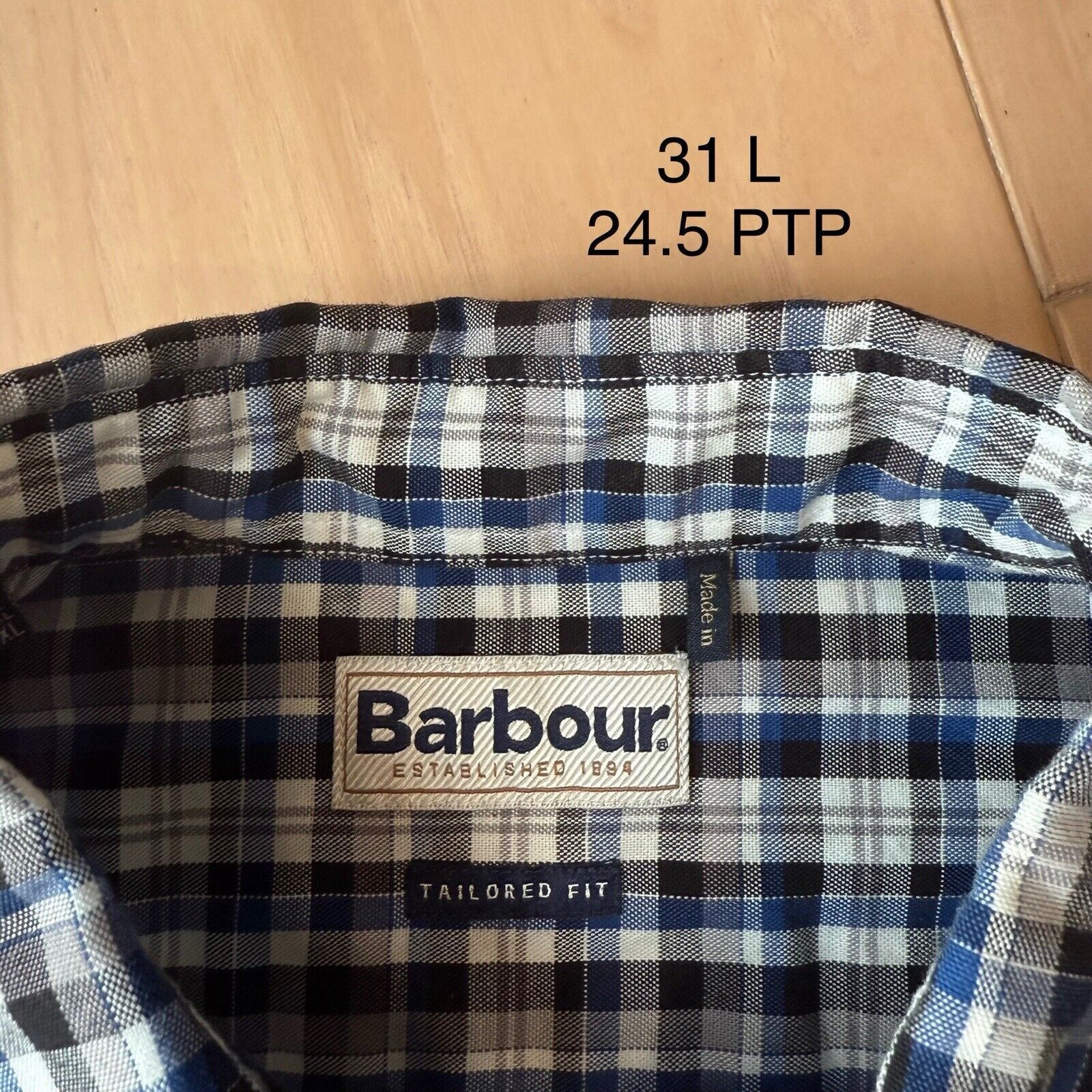 Barbour Barbour Shirt XL Multicolor Casual Button Up New York Size US XL / EU 56 / 4 - 7 Thumbnail