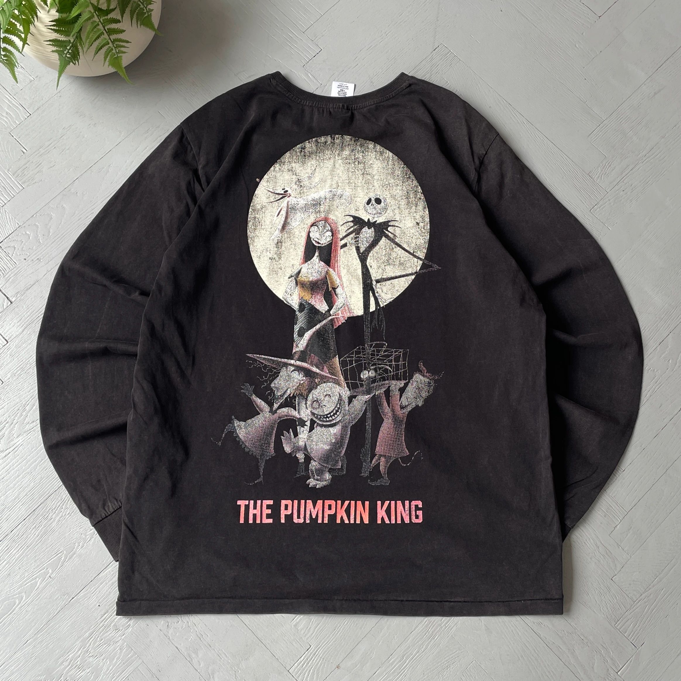 Vintage The Pumpkin King Movie Cartoon Long Sleeve Opium Size US L / EU 52-54 / 3 - 2 Thumbnail
