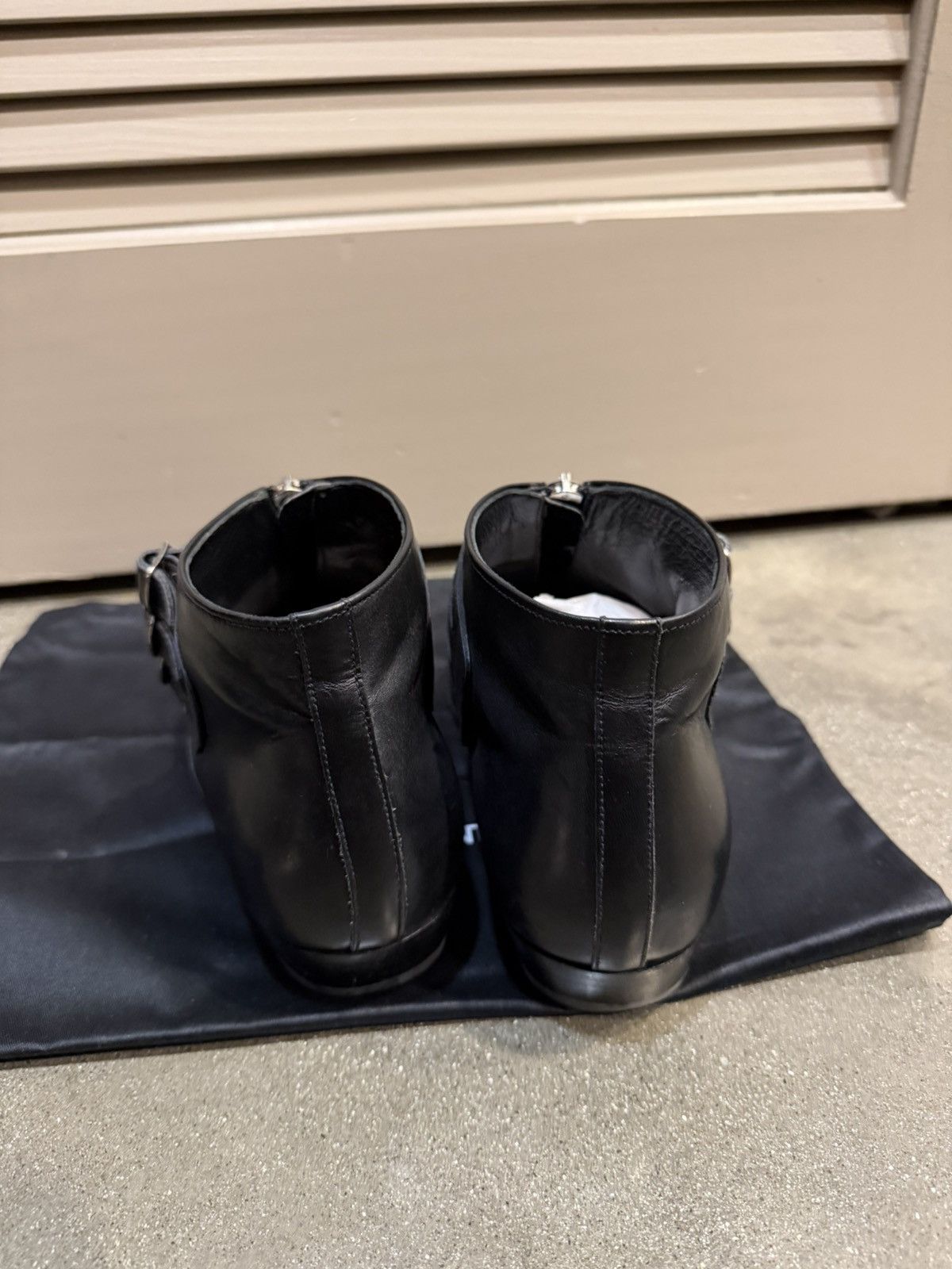 Saint Laurent Paris SS14 Triple Buckle Zip Duckies Boots 41 Size US 8 / EU 41 - 4 Thumbnail