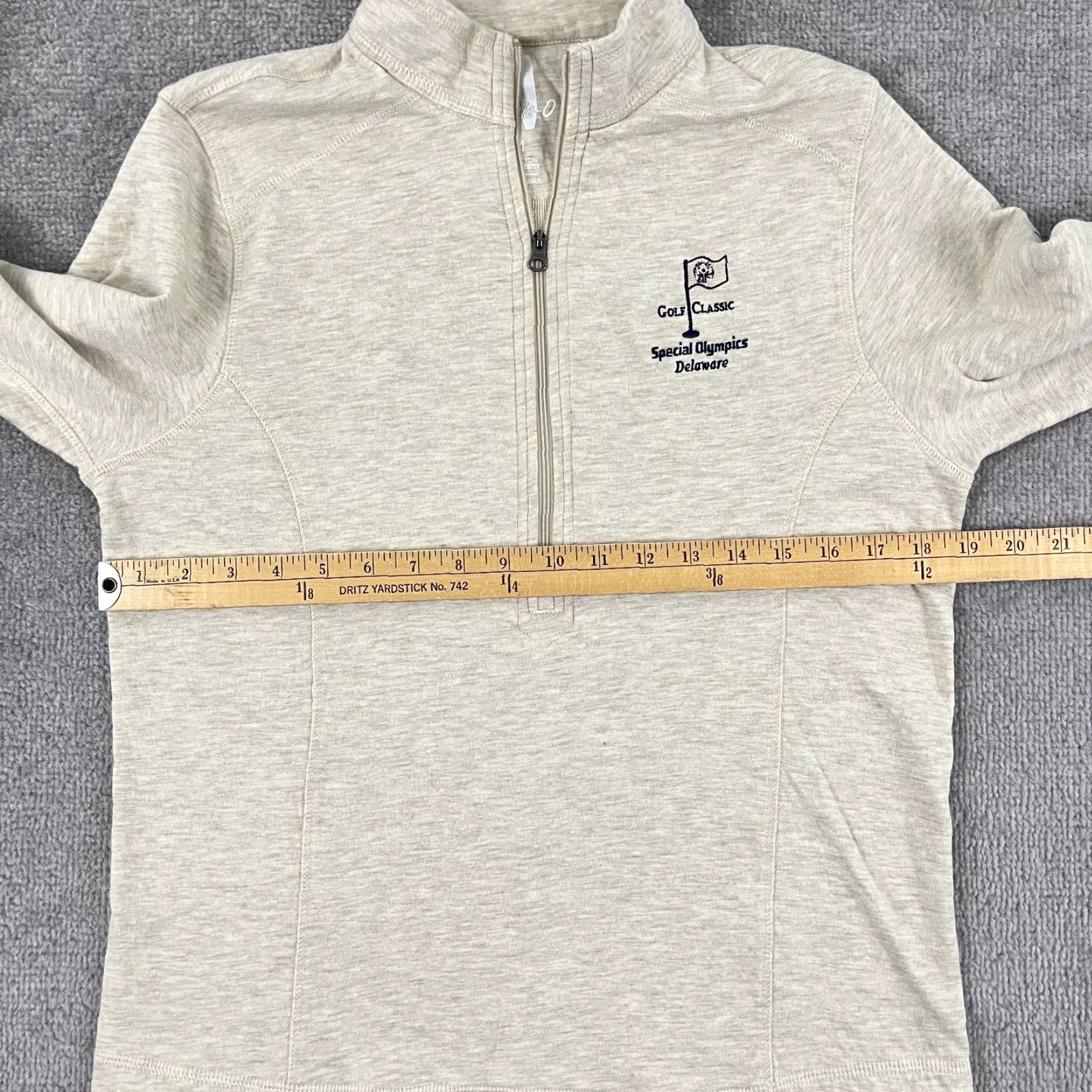 johnnie-O Johnnie-O Kennedy Pullover Women Medium Brown Bidermann Special Olympics DE Golf Size M / US 6-8 / IT 42-44 - 7 Thumbnail