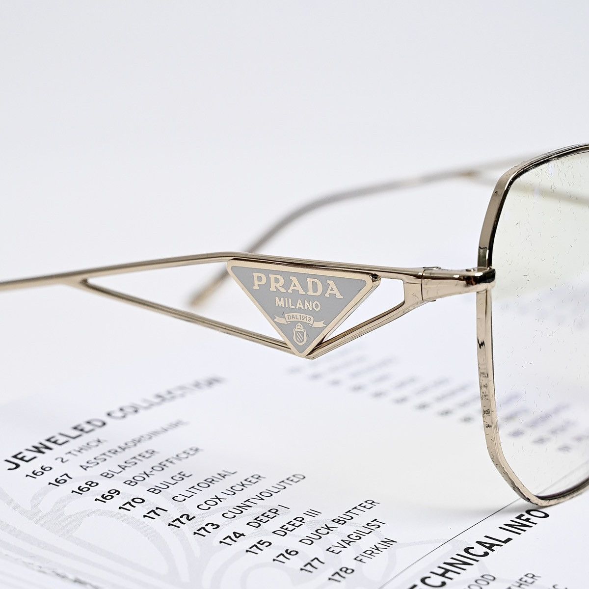 Prada PRADA 0PR 57YS GLASSES Size ONE SIZE - 3 Thumbnail