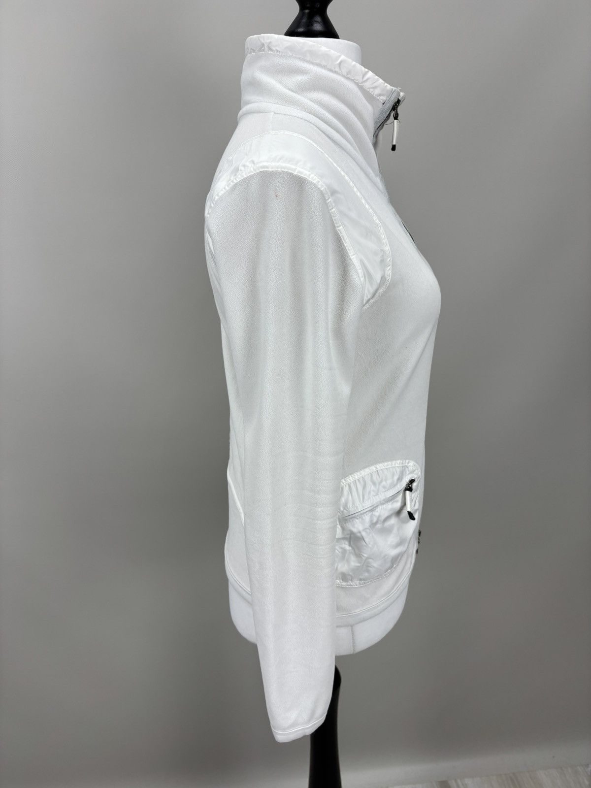 Frauenschuh Womens fleece jacket Frauenschuh Size 38 Color White Size XS / US 0-2 / IT 36-38 - 6 Thumbnail
