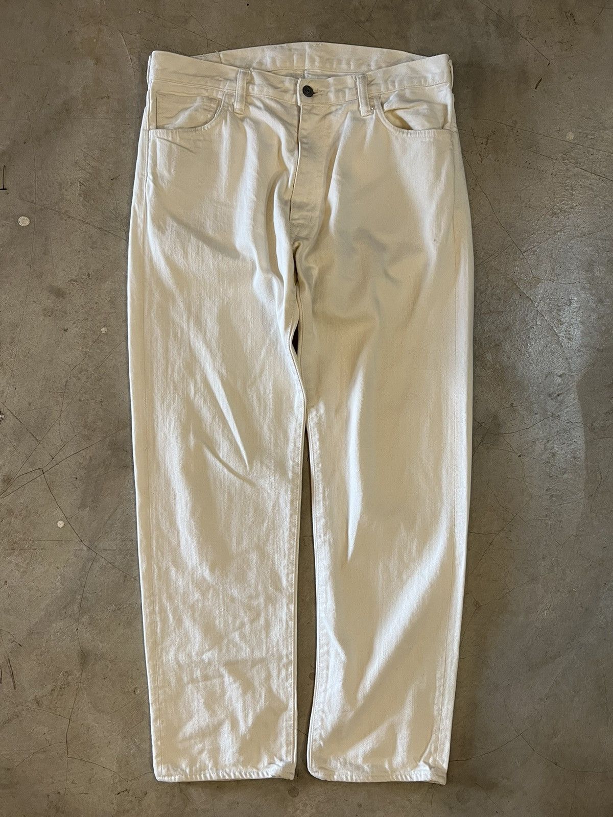 Evisu × Vintage Vintage Evisu Fairway Genes White-Denim Size US 36 / EU 52 - 7 Thumbnail
