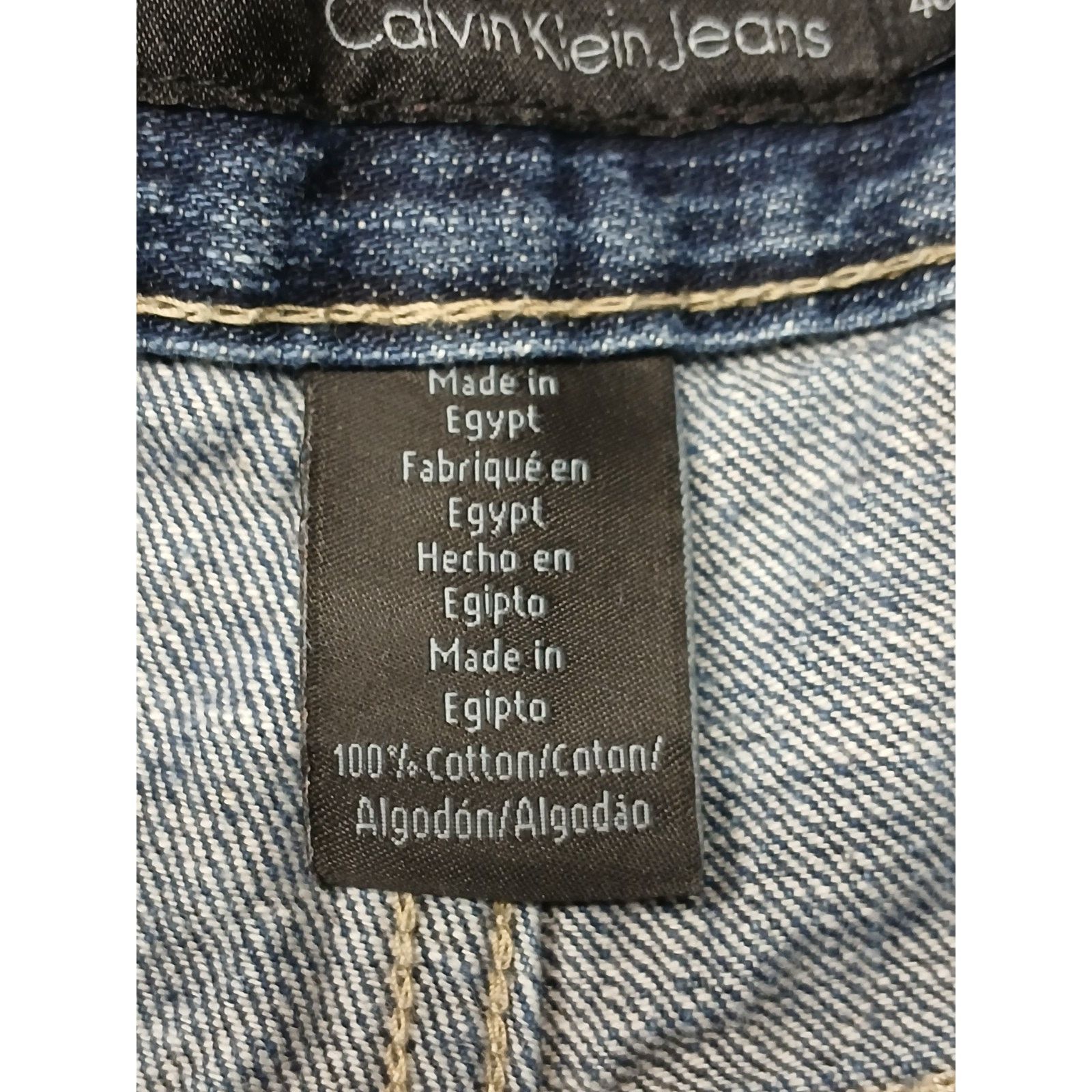 Calvin Klein Calvin Kline (46) Women's Loose Fit Blue Denim Jeans Size 32" / US 10 / IT 46 - 10 Thumbnail