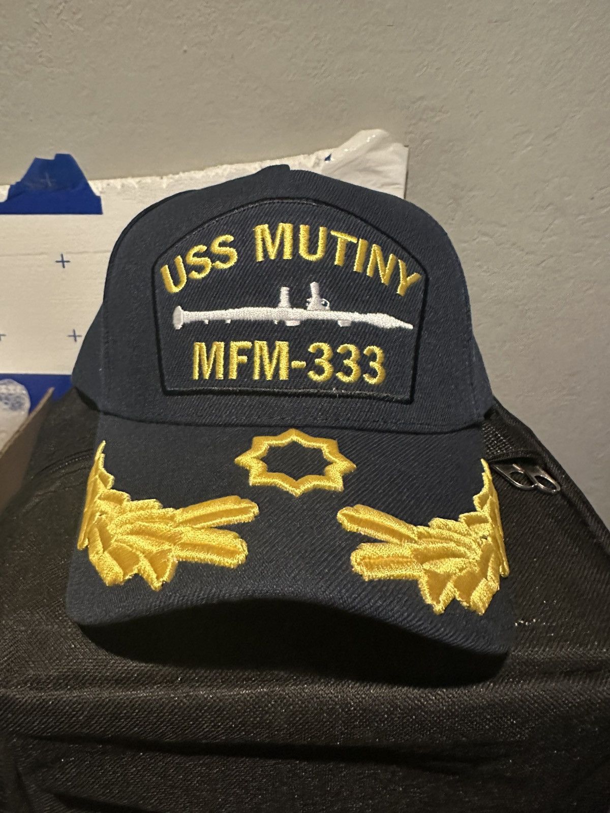 murd333r.fm Murd333r FM USS Mutiny SnapBack Navy Colorway Size ONE SIZE - 1 Thumbnail