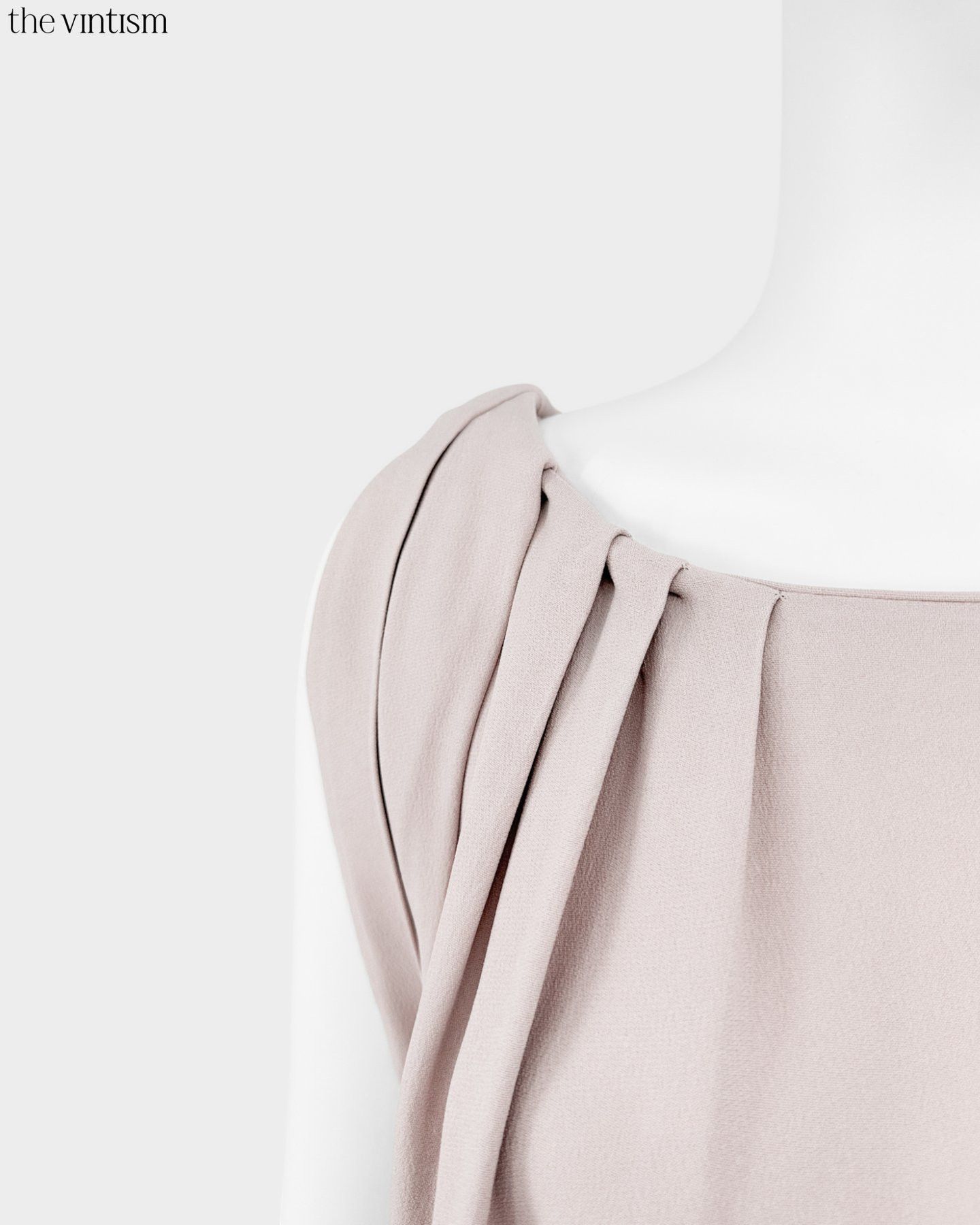 Miu Miu Miu Miu Archival Blush Pink Dress Acetate/Viscose IT 42 Size M / US 6-8 / IT 42-44 - 4 Thumbnail