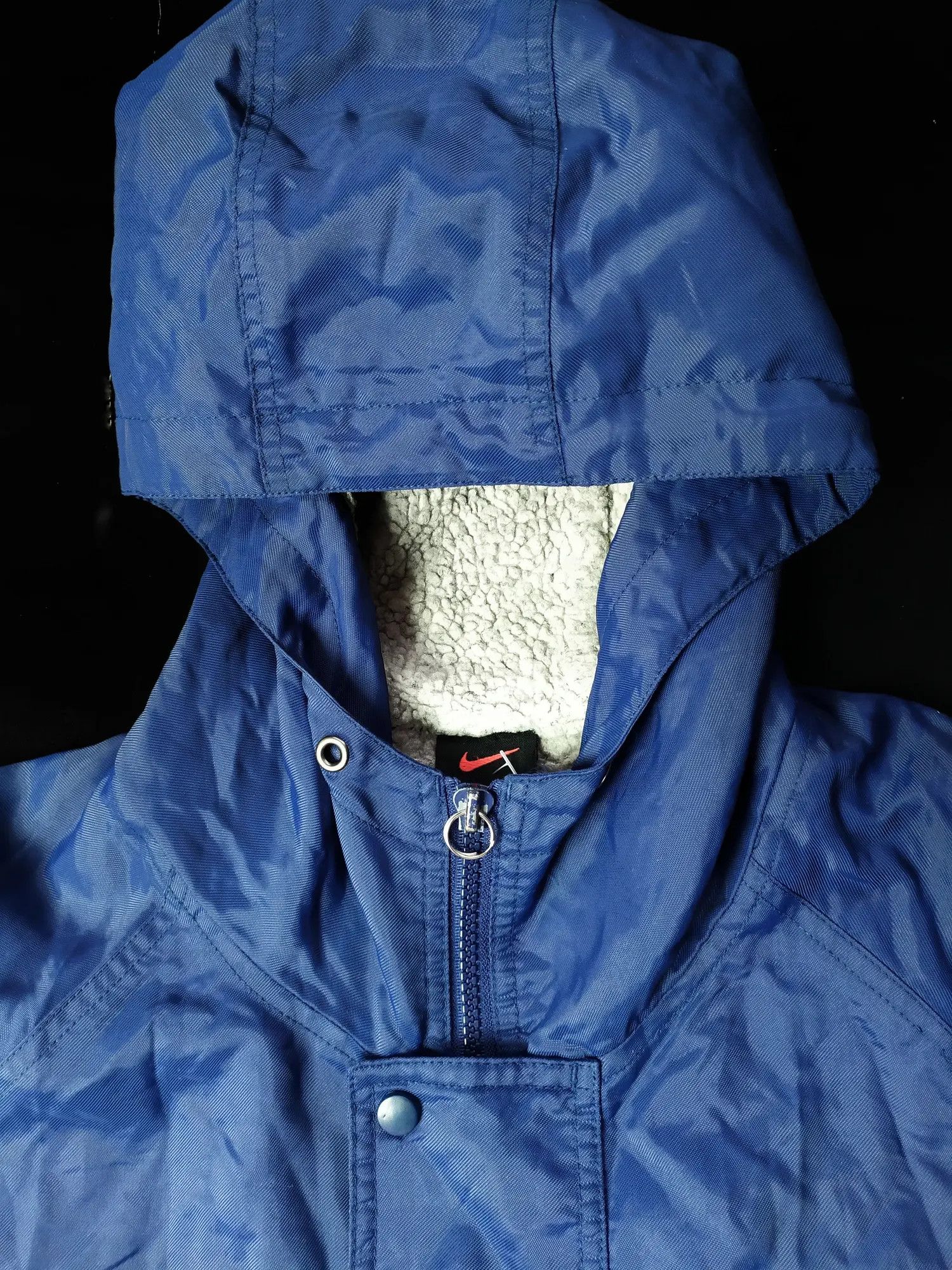 Japanese Brand × Nike Vintage Nike Parkas Long Jacket Mini Swoosh Size US L / EU 52-54 / 3 - 6 Thumbnail