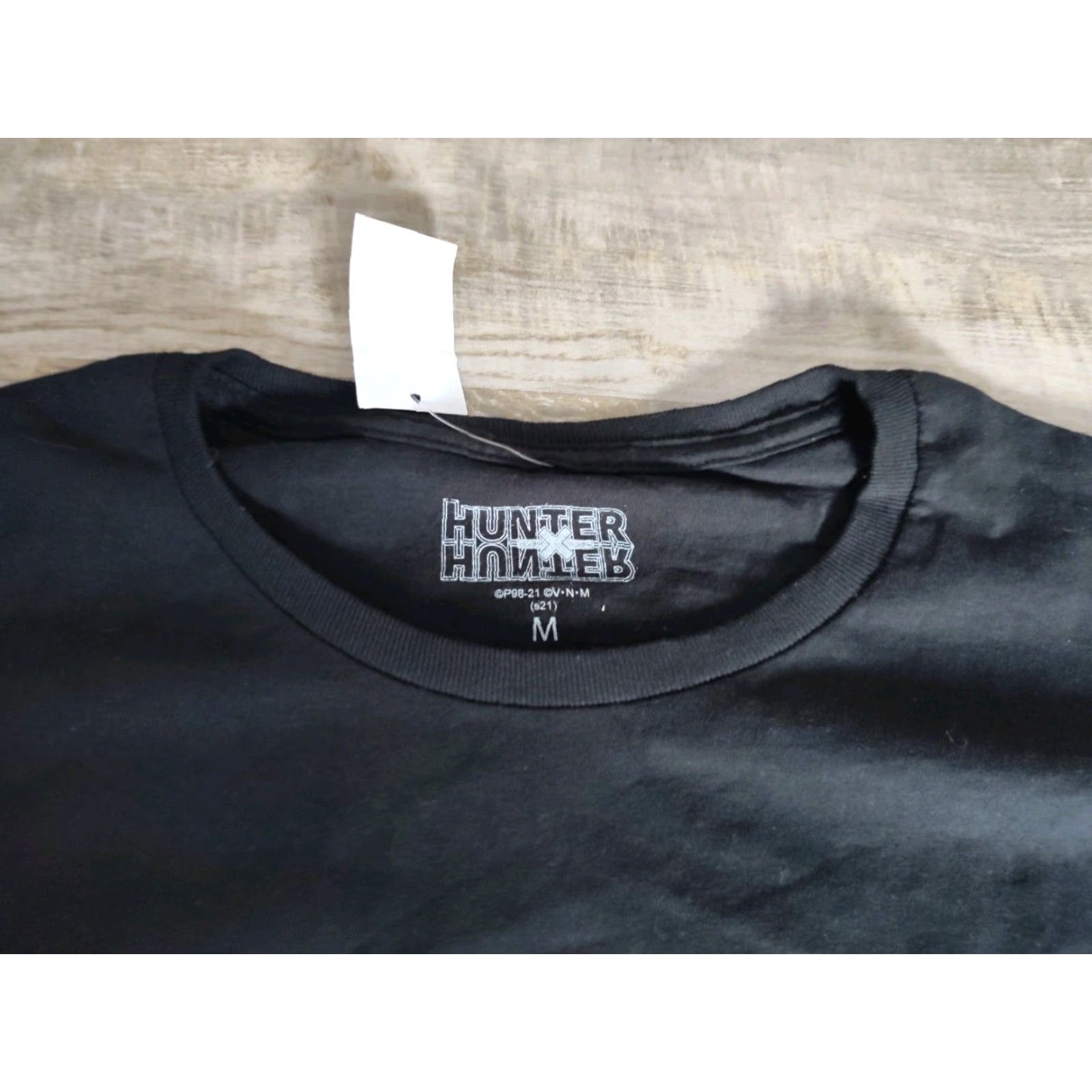 Hunter V.N.M. Men's Black Hunter X Hunter Graphic T-Shirt Crew Neck Regular Fit Size M Anime Size US M / EU 48-50 / 2 - 3 Thumbnail