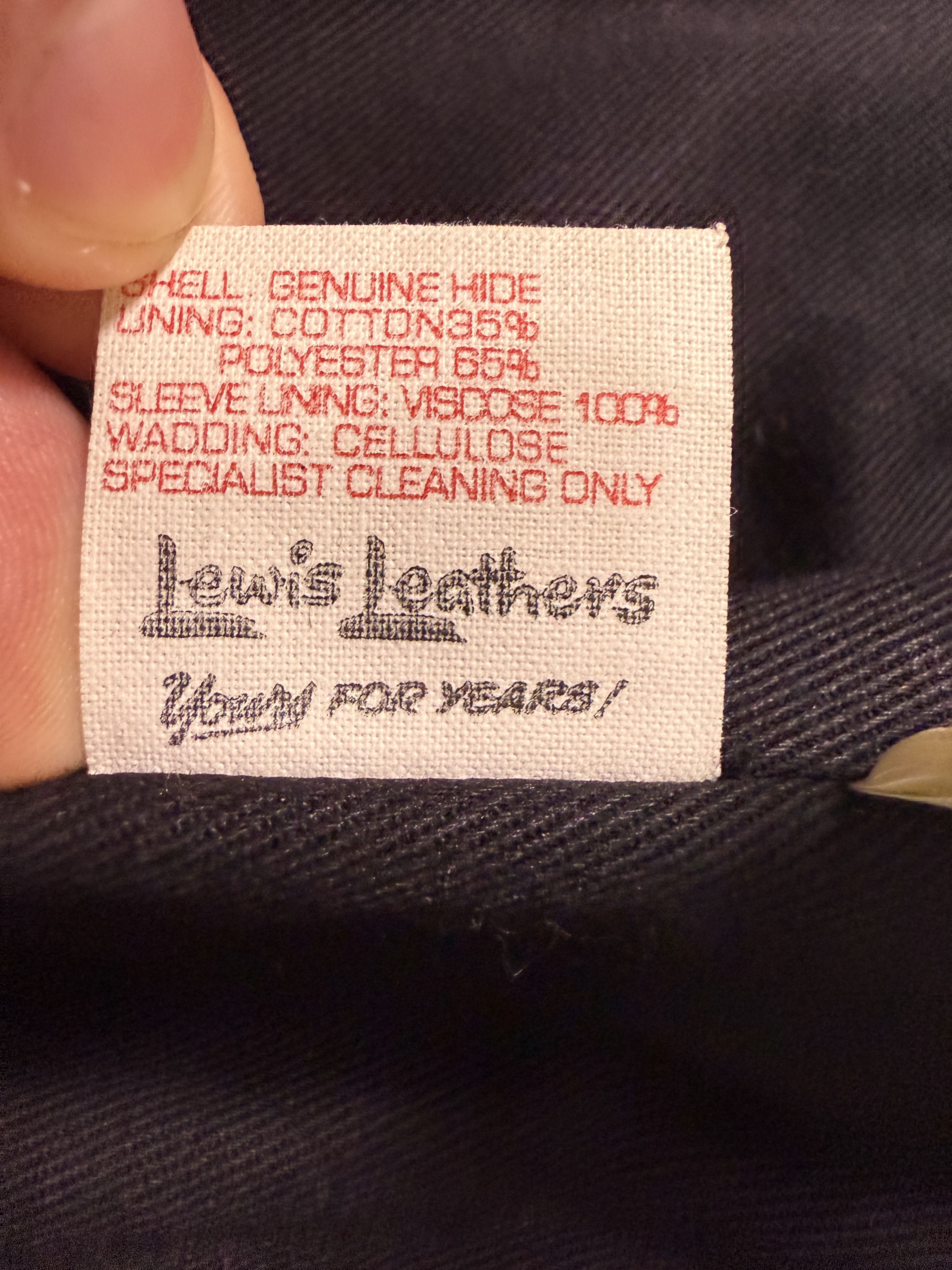 Hysteric Glamour Lewis Leathers x Hysteric Glamour x Ramones Rider Jacket Size S / US 4 / IT 40 - 13 Thumbnail