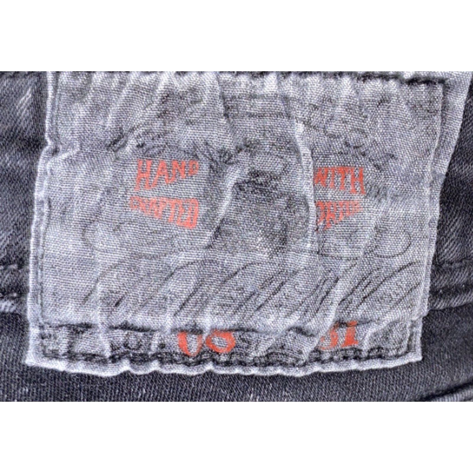 Prps PRPS USA Mens Pants - Casual Zip Fly Flat Front Cotton Black, Size 31 x 32, Regular, Men, 31 Inseam, 32 Waist, Skinny Leg, Vintage: No, USA Theme Size US 32 / EU 48 - 5 Thumbnail