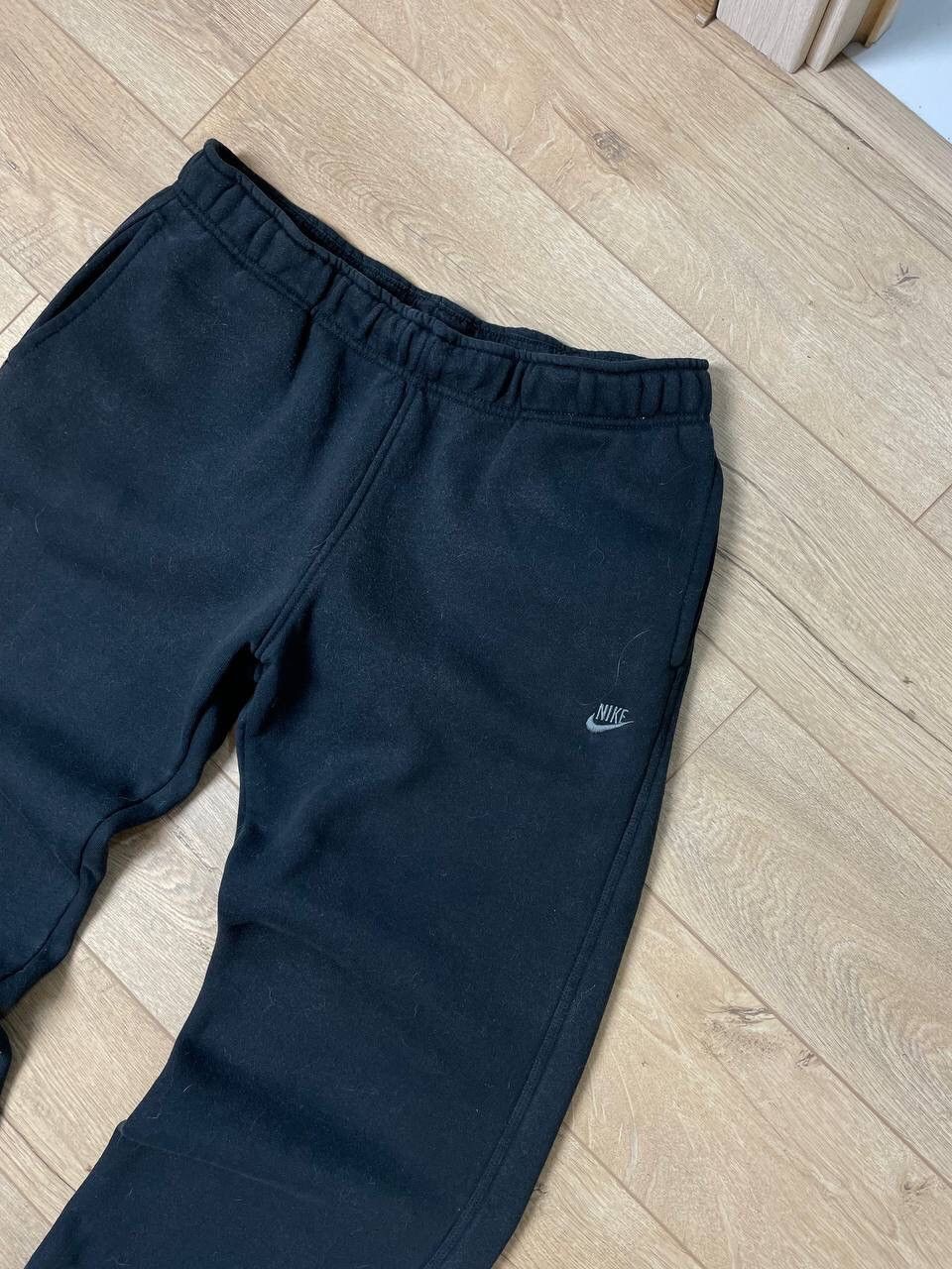 Nike × Vintage Vintage Nike 90’s Y2K Style Black Drill Sweatpants Rap Pants Size US 34 / EU 50 - 4 Thumbnail