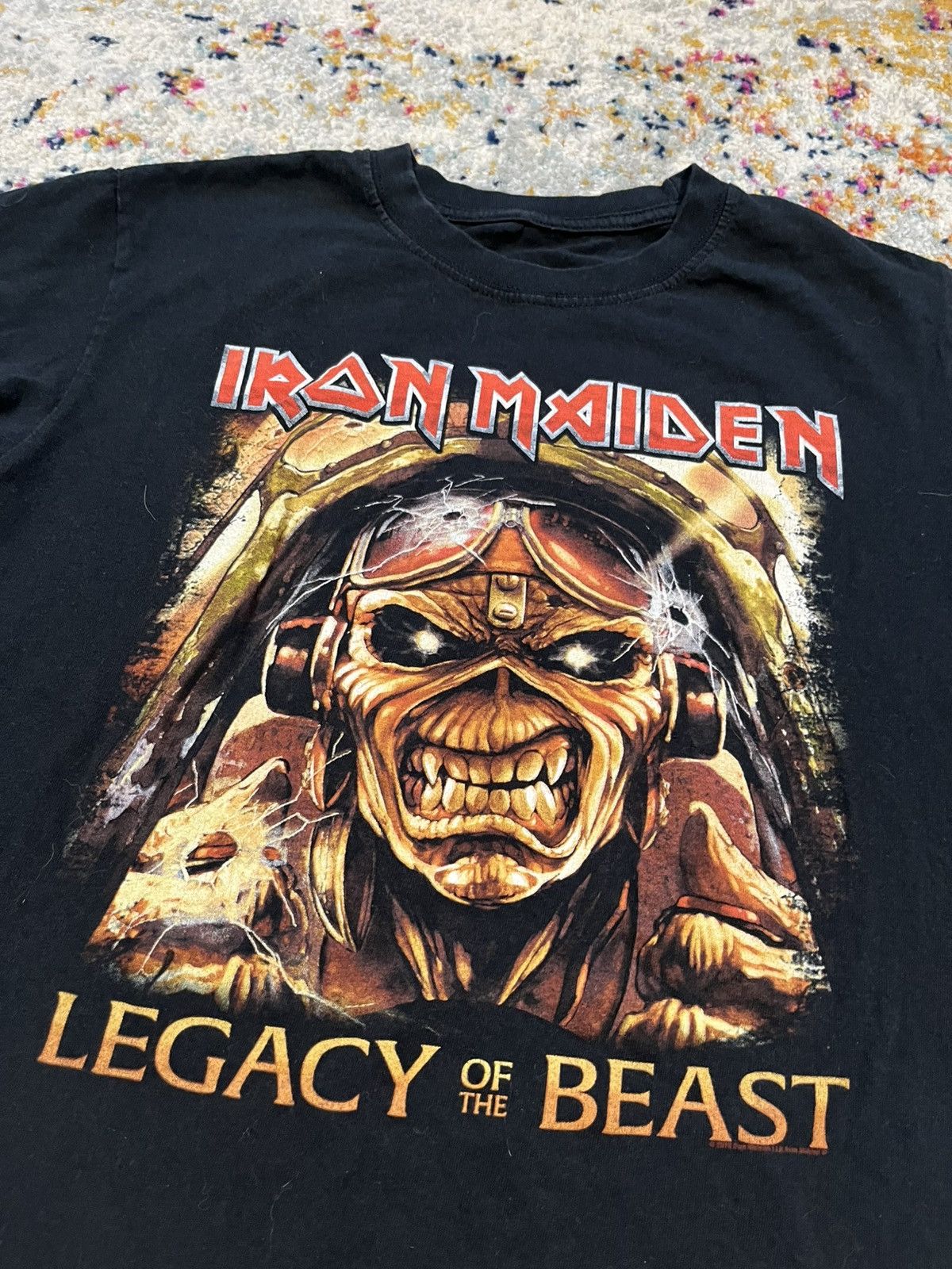 Vintage Iron Maiden shirt Medium Size US M / EU 48-50 / 2 - 1 Thumbnail