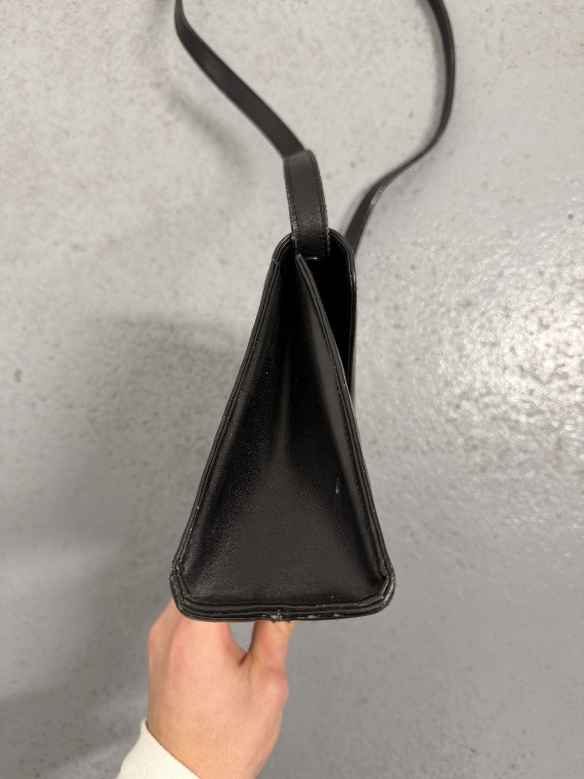 Jil Sander Vintage Jil Sander Leather Classics Rhombus Bag Size ONE SIZE - 6 Thumbnail