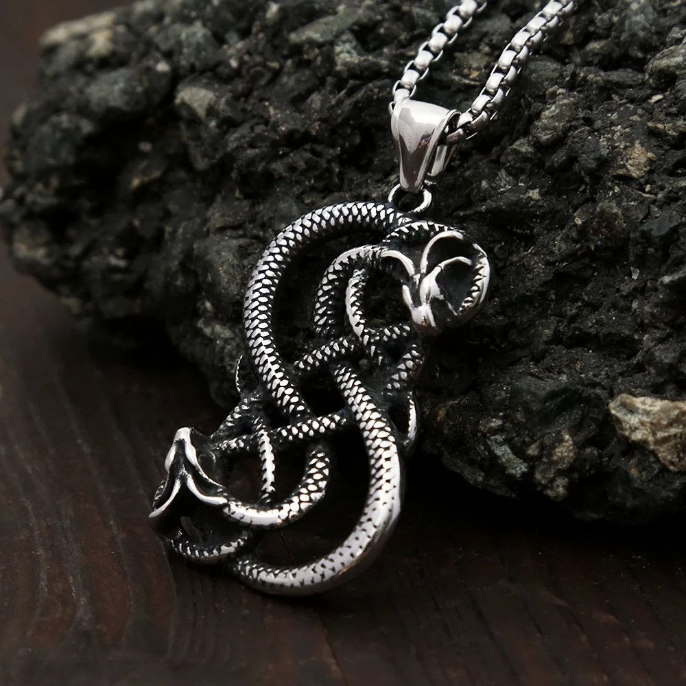 Other Dragon Gothic Pendant Necklace Size ONE SIZE - 4 Thumbnail