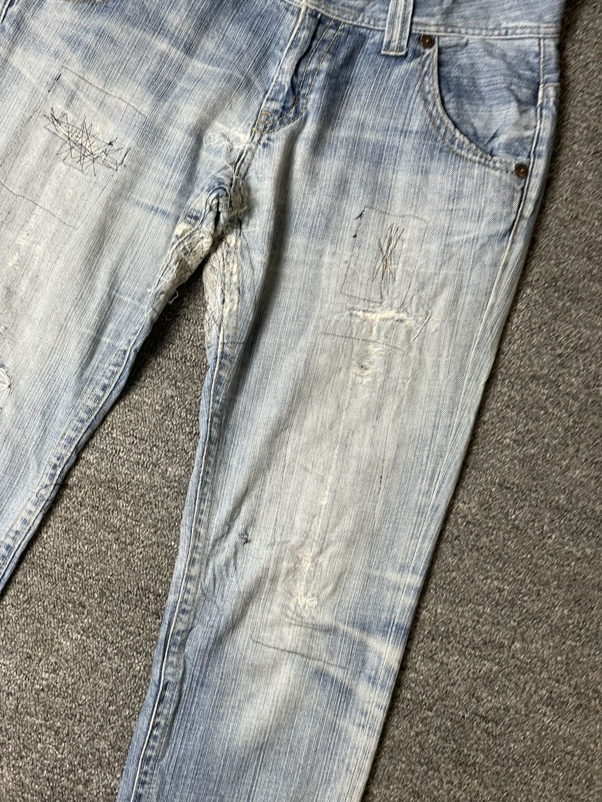 Uniqlo × Vintage UNIQLO Brand Boyfriend Tapered Jeans (117) Size US 32 / EU 48 - 4 Thumbnail