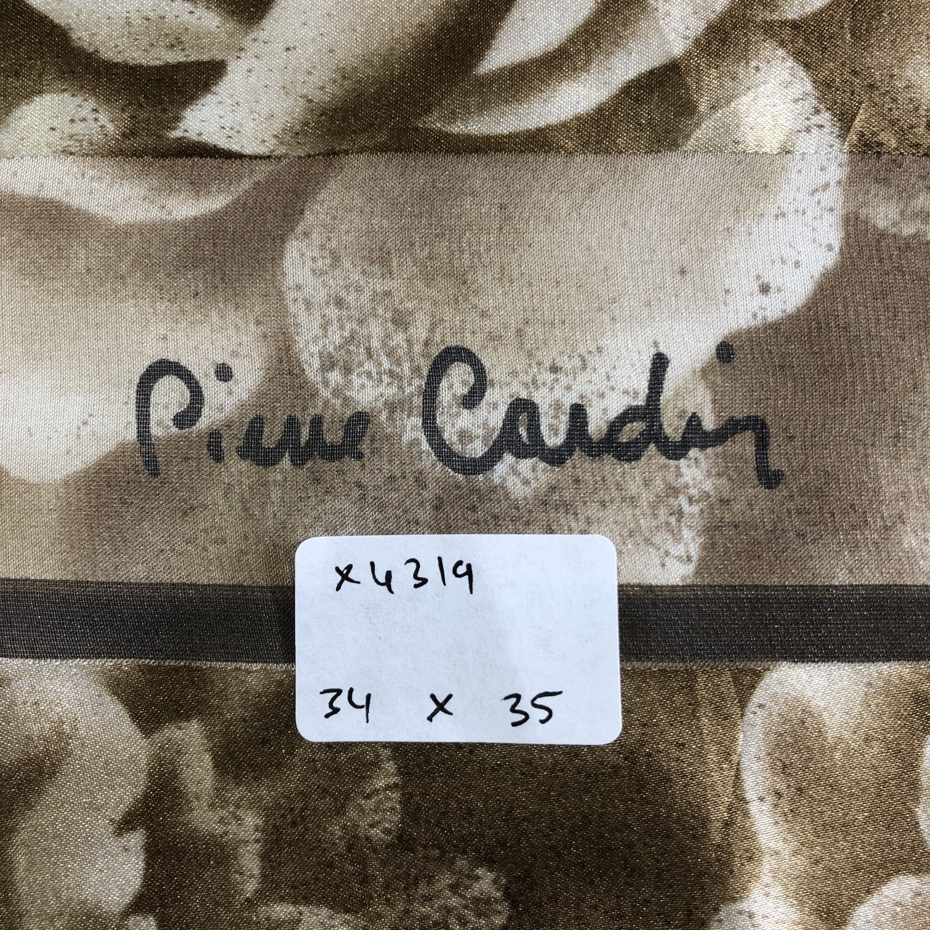 Pierre Cardin × Vintage Vintage Pierre Cardin Silk Scarf Size ONE SIZE - 7 Thumbnail