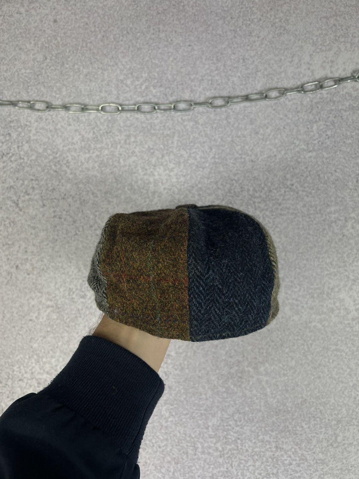 Harris Tweed Vintage Harris Tweed Flat Cap Hat Size ONE SIZE - 5 Thumbnail
