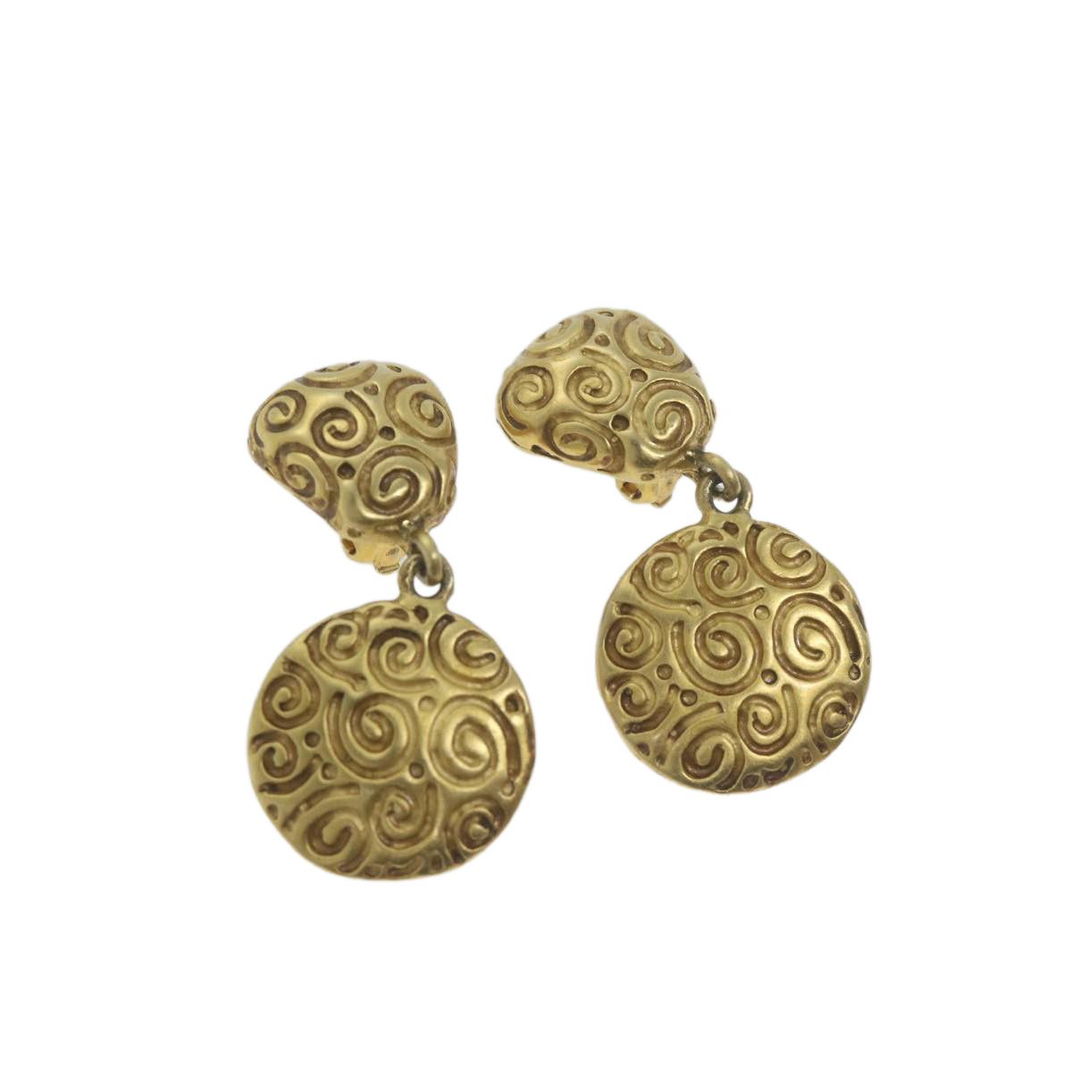 image of Givenchy Earring Metal Gold Auth Am5775, Women's