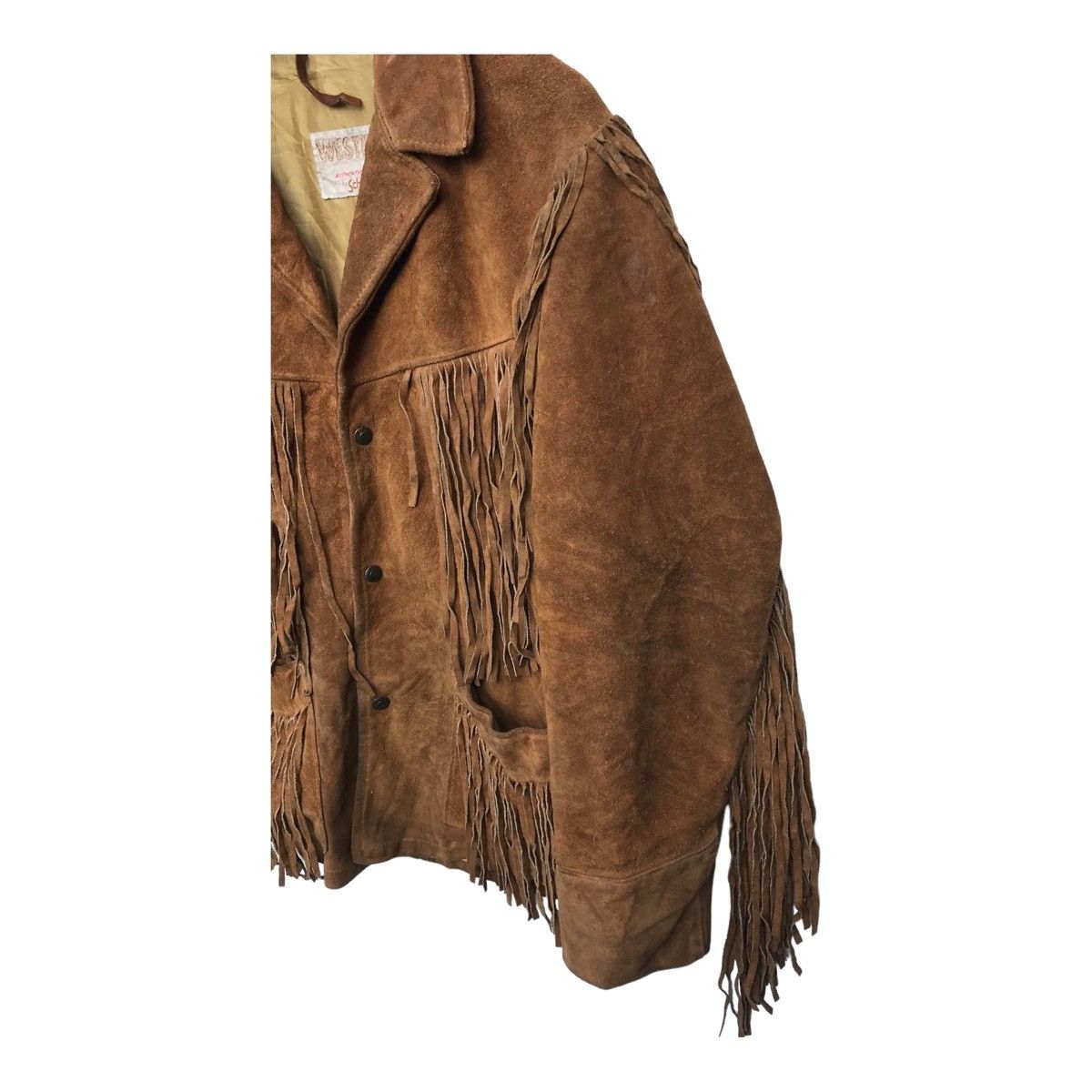 Schott Vintage Schott Western Fringe Suede Leather Cowboy Jacket Size US M / EU 48-50 / 2 - 10 Thumbnail