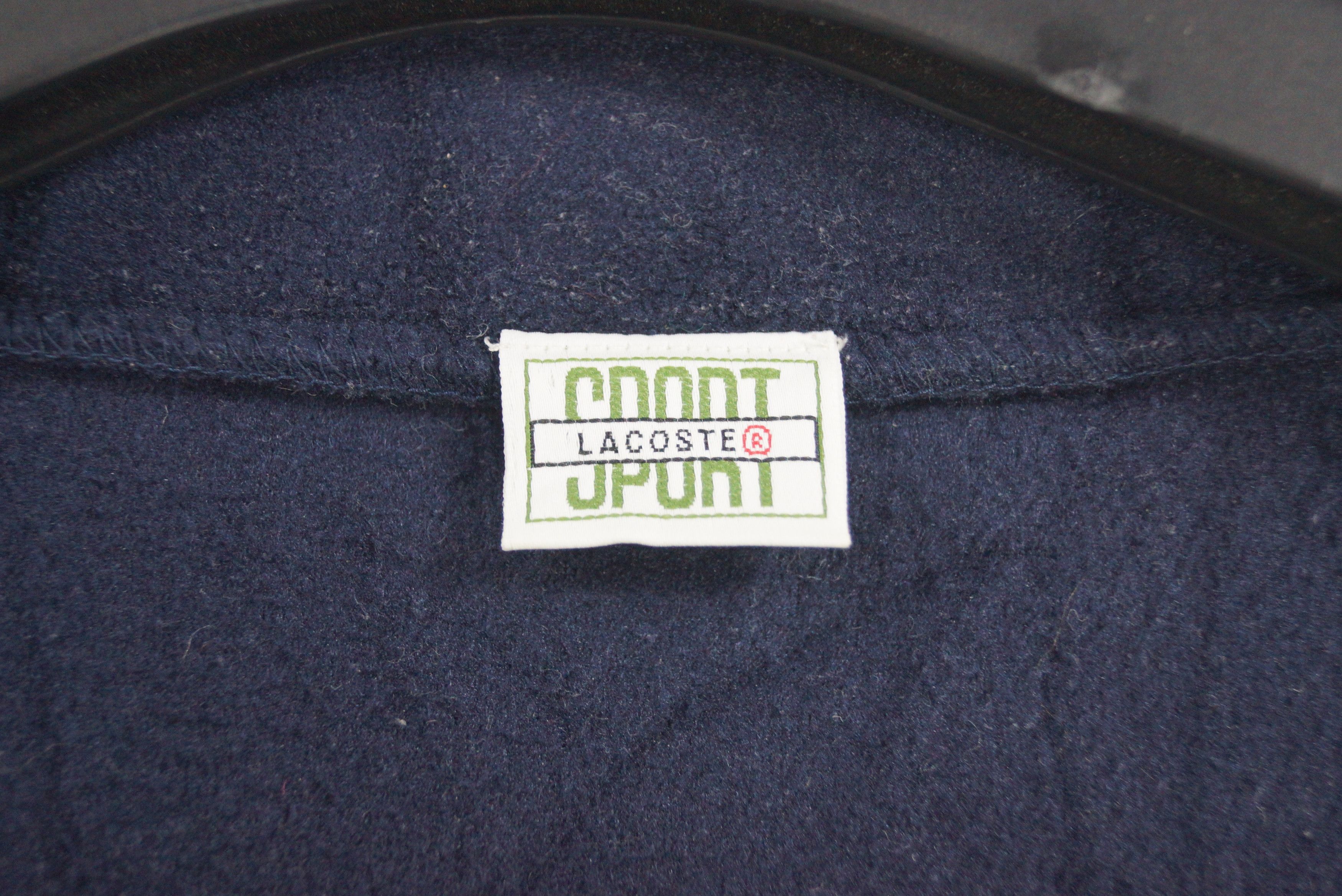 Lacoste × Vintage Sweater Fleece Lacoste Small Logo Nice Design Size US L / EU 52-54 / 3 - 3 Thumbnail