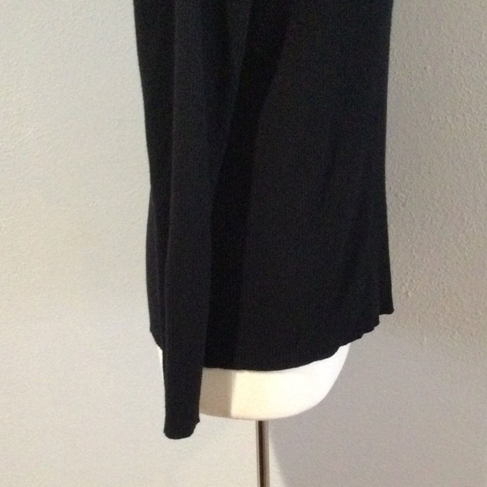 Other Cato Est. 1946 Black Rib Knit Turtleneck Size 22/24 W Size 4XL / US 24-26 - 6 Thumbnail