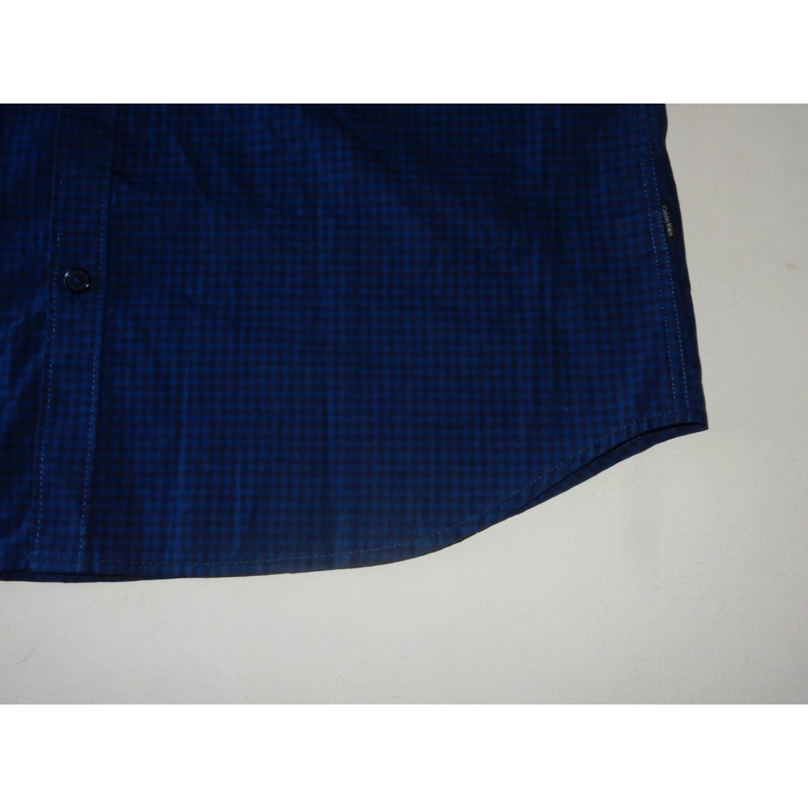 Calvin Klein Calvin Klein Shirt Men’s Button-Front Long Sleeve Plaid Size S Blue Cotton Size US S / EU 44-46 / 1 - 3 Thumbnail