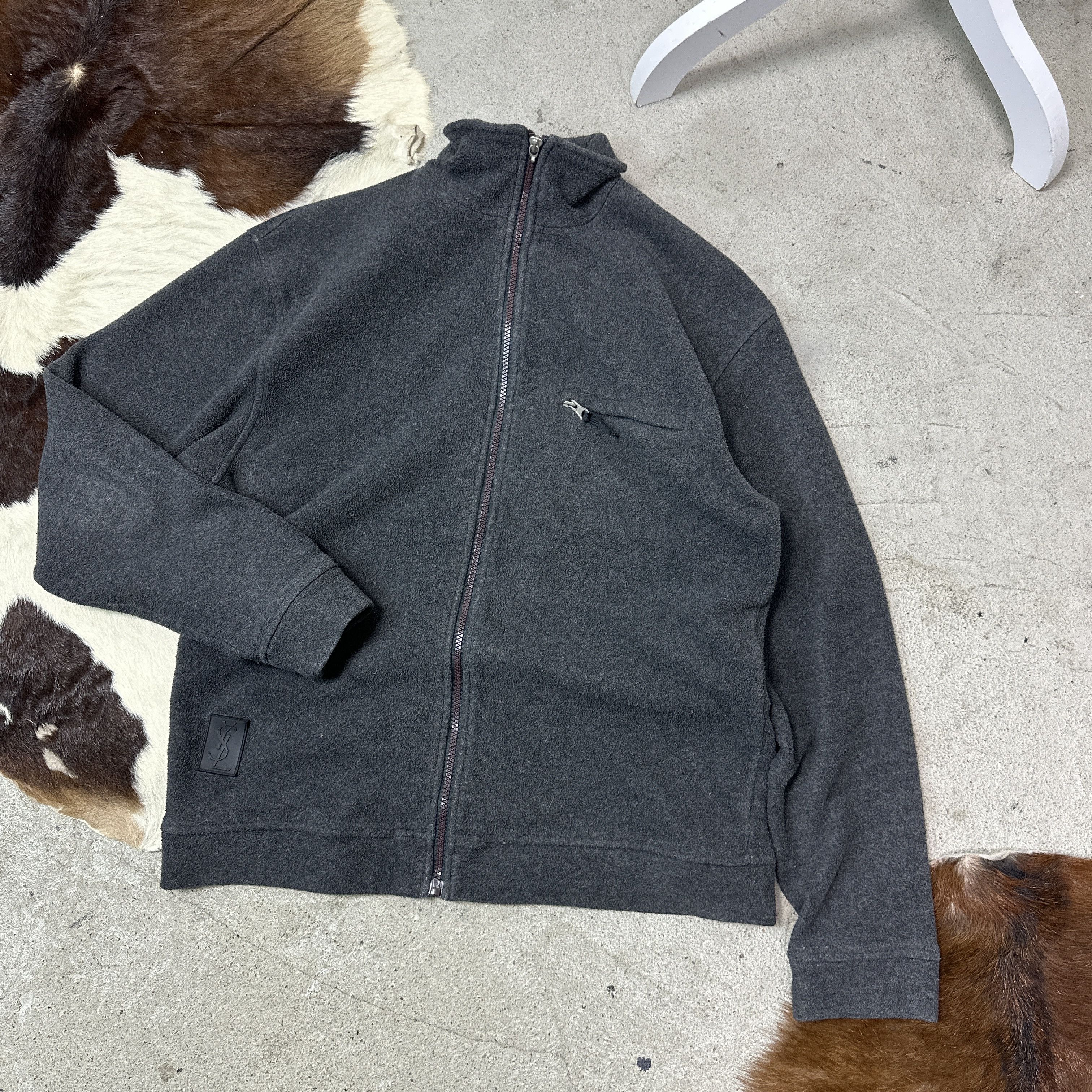 Yves Saint Laurent Vintage Gorpcore Yves Saint Laurent Zip Fleece Y2K Size US M / EU 48-50 / 2 - 4 Thumbnail