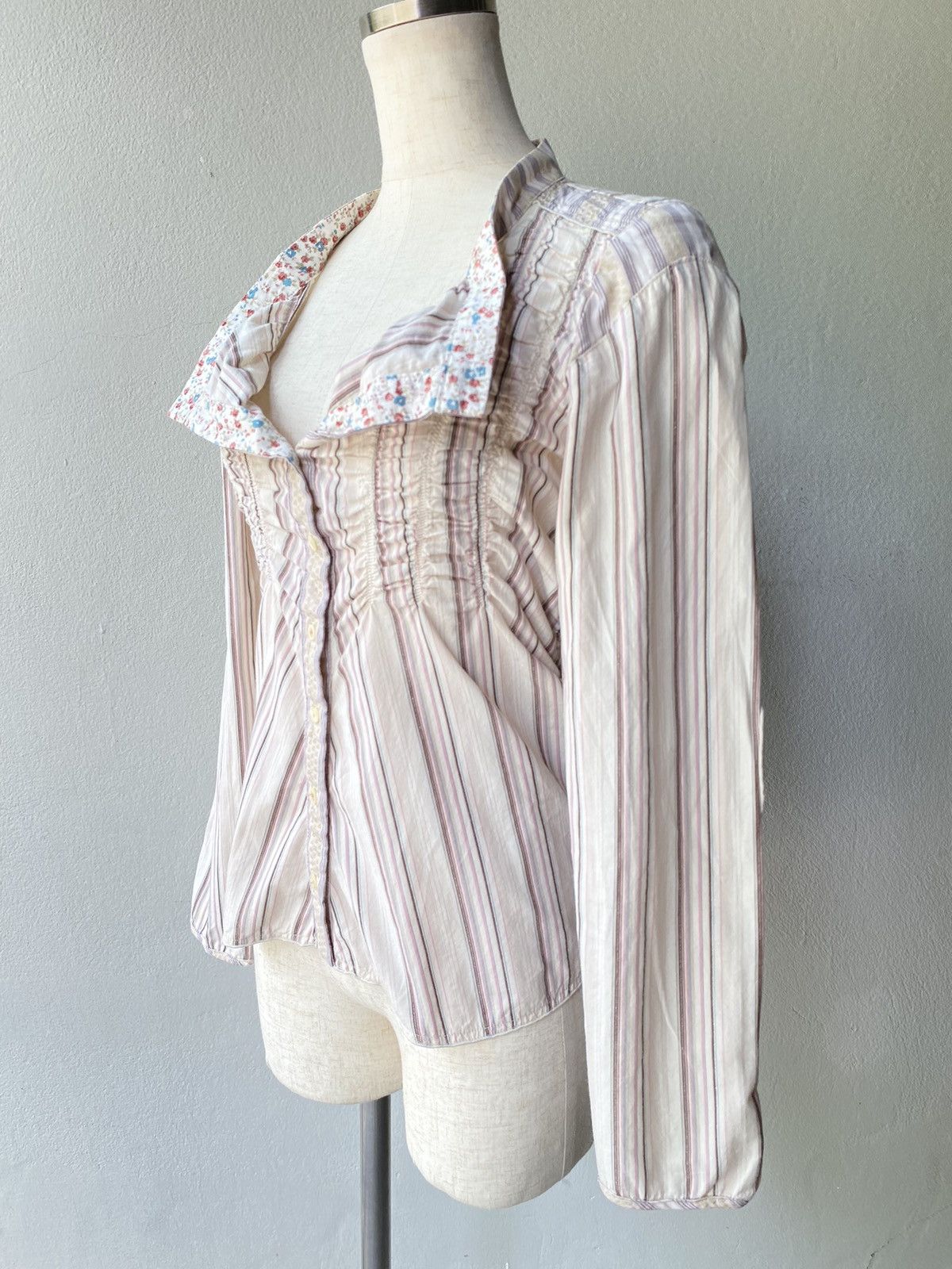 Marithe + Francois Girbaud Marithe Francois Girbaud floral print blouse. Size S / US 4 / IT 40 - 5 Thumbnail