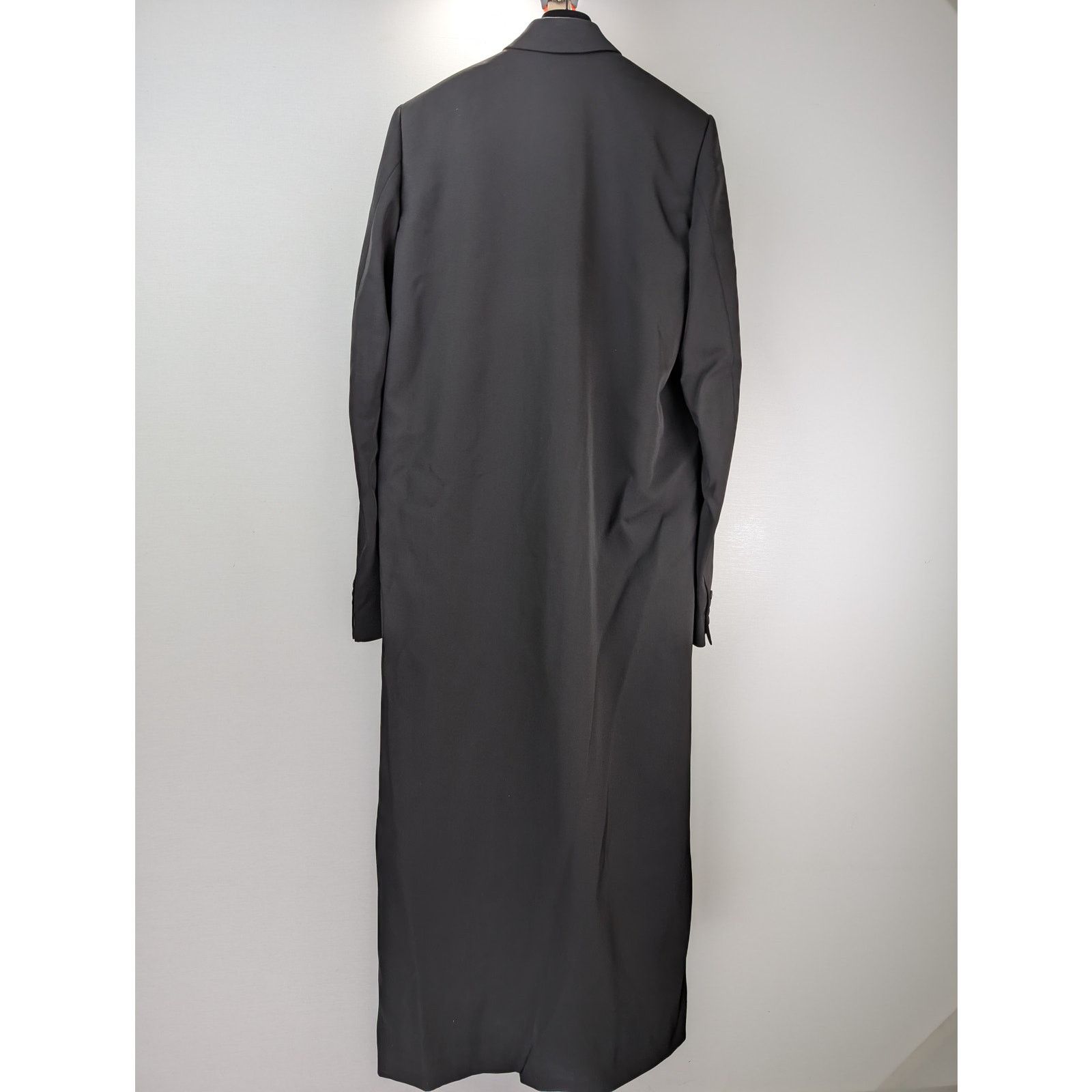 Balenciaga o1rshd1 Barathea Coat in Black Size US M / EU 48-50 / 2 - 12 Thumbnail