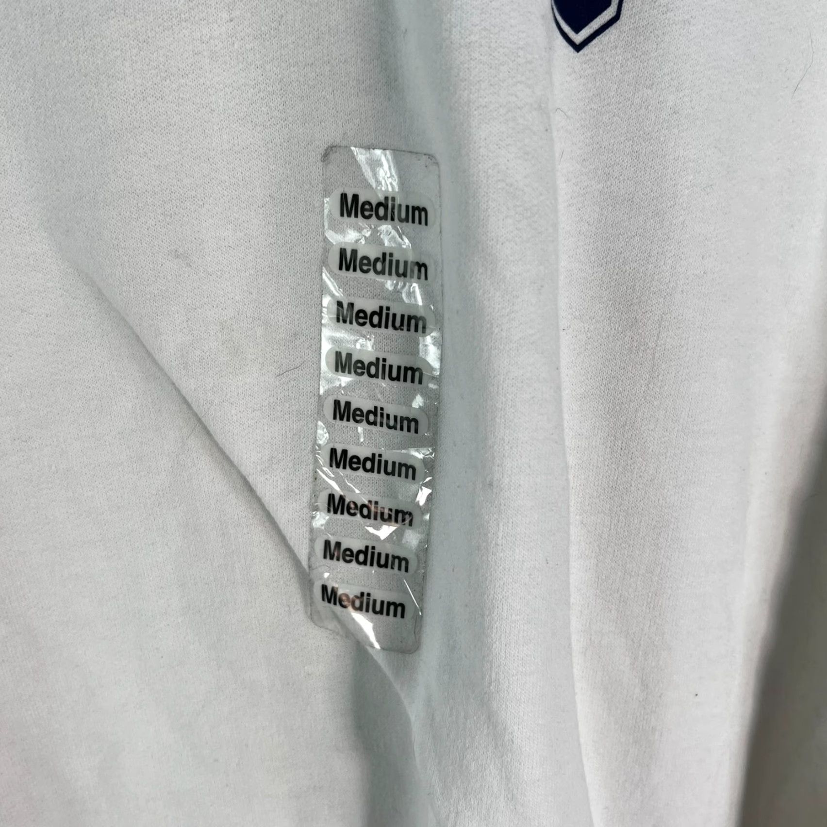 Hanes Hanes Orlando Comfort Blend Sweatshirt White M Mens Shirt Pullover Crew Neck 50% cotton 50% polyester Graphic Print Pouch Pocket Size US M / EU 48-50 / 2 - 2 Thumbnail