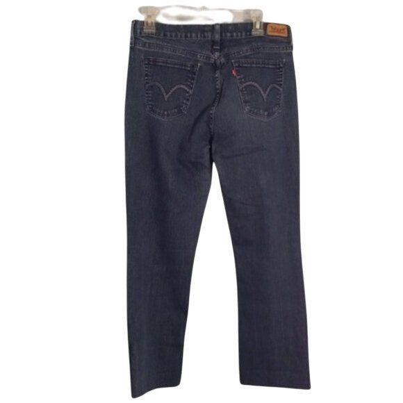 Levi's Levis 505 12L 31x27 Womens Straight Leg Jeans Medium Wash Bl Size 34" / US 12 / IT 48 - 5 Thumbnail
