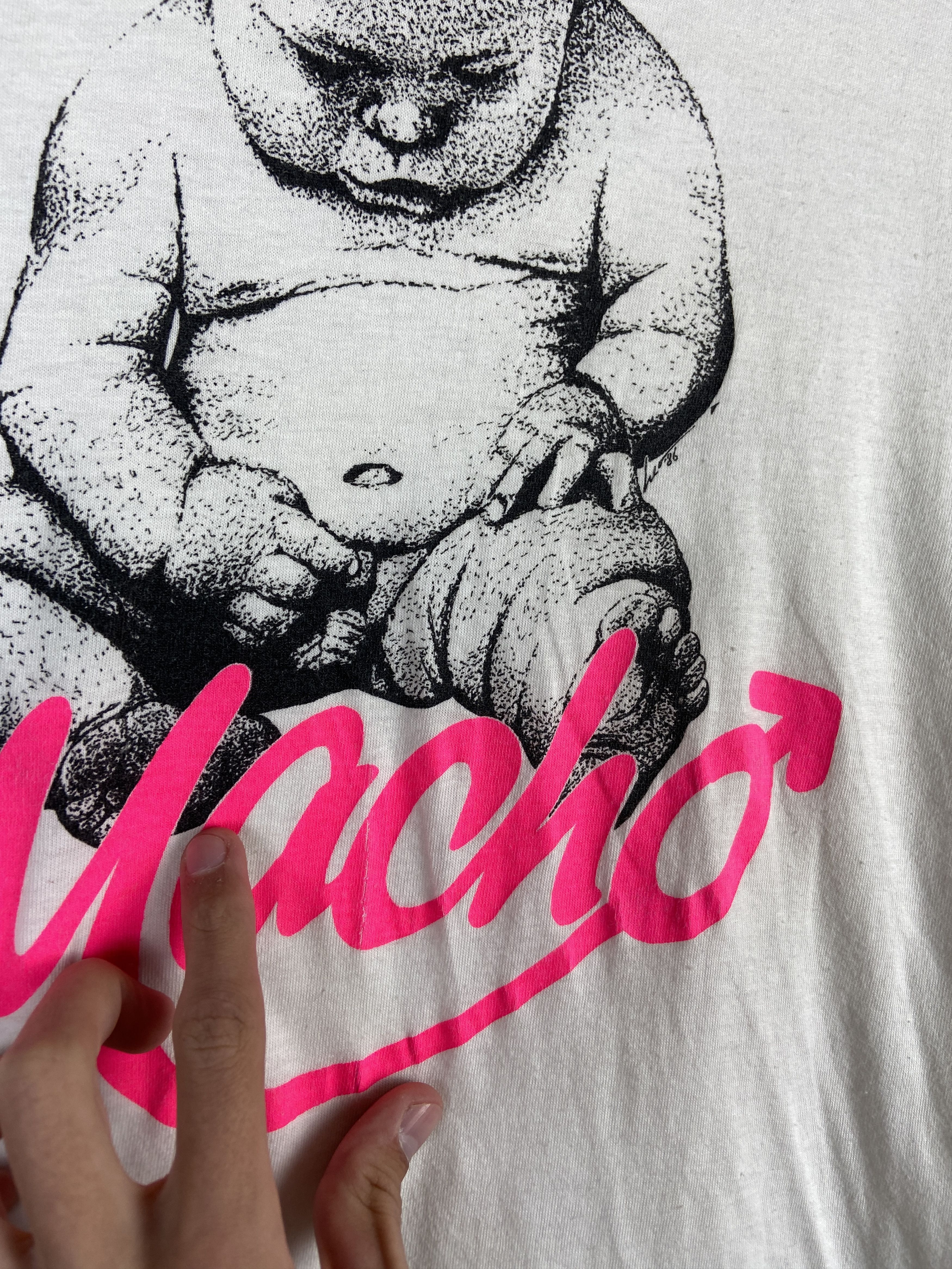 Other VINTAGE MACHO TEE 90s Size US M / EU 48-50 / 2 - 8 Thumbnail