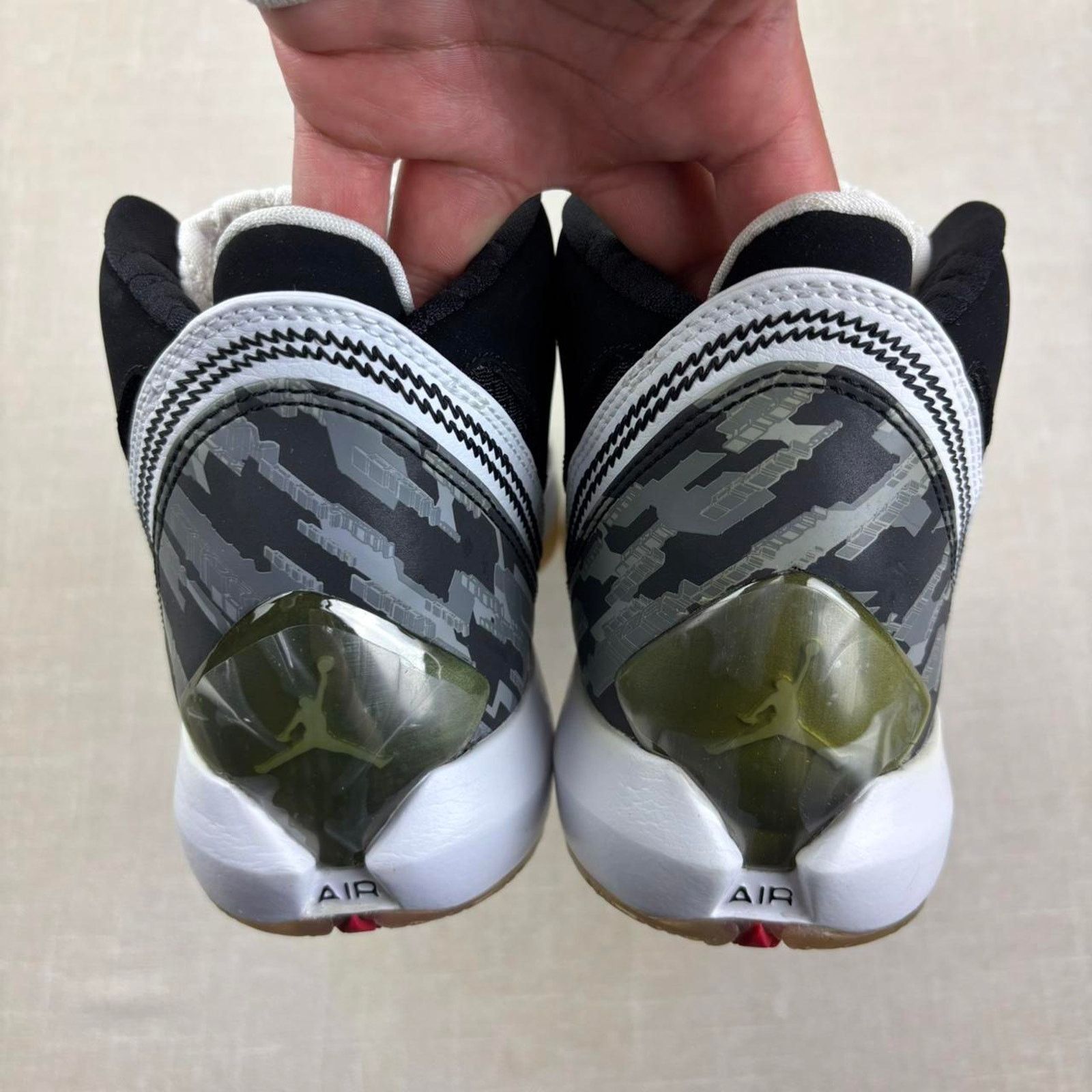 Jordan Brand 🐼 Jordan 22 Retro “White Black CDP” 7W Size US 7 / IT 37 - 6 Thumbnail