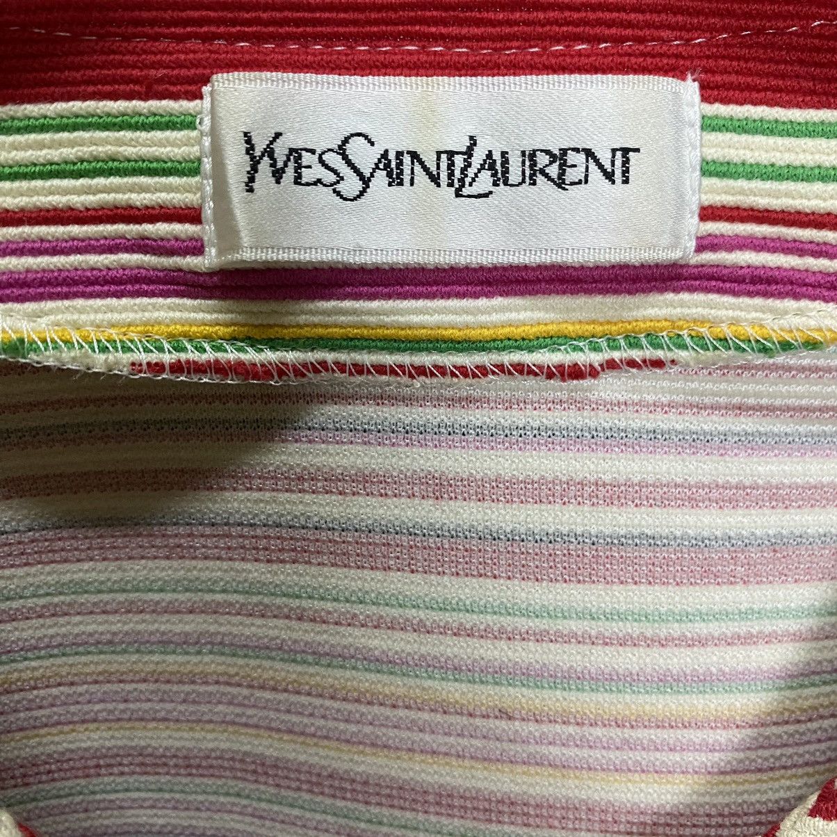 Yves Saint Laurent Yves Saint Laurent vintage striped button dress Size M / US 6-8 / IT 42-44 - 9 Thumbnail