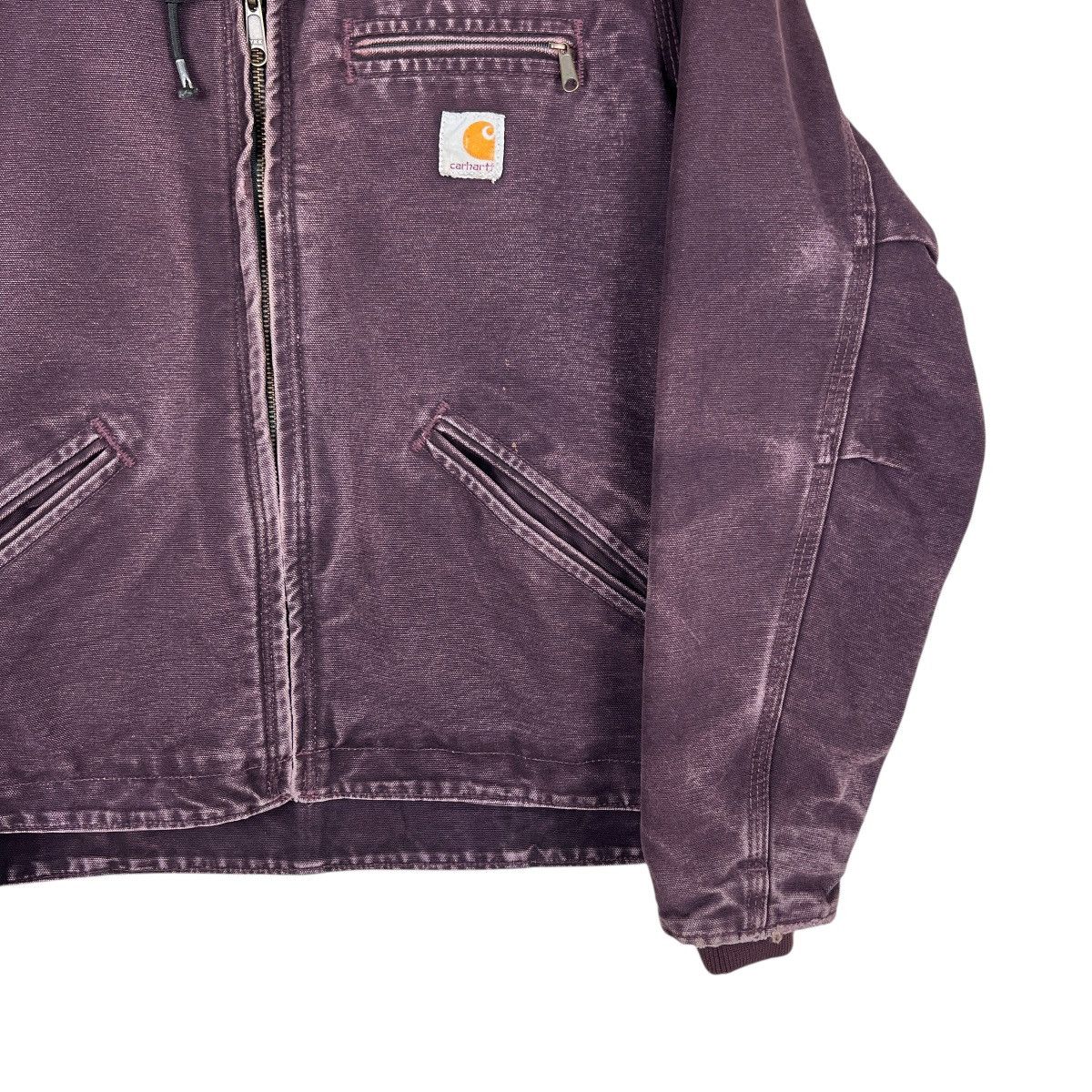 Carhartt Vintage Carhartt Sandstone Dyed Purple Jacket Size US S / EU 44-46 / 1 - 11 Thumbnail